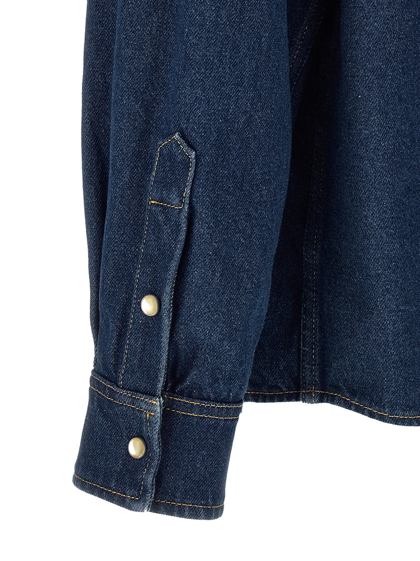 Valentino Garavani Blue Cotton Blouse - Timeless Luxury Redefined