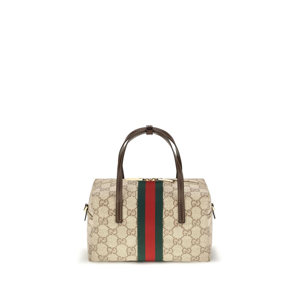 Discover the Gucci Beige Fabric Handbag, a masterpiece of Italian craftsmanship from the AW26 collection, embodying timeless elegance and sophisticated allure.