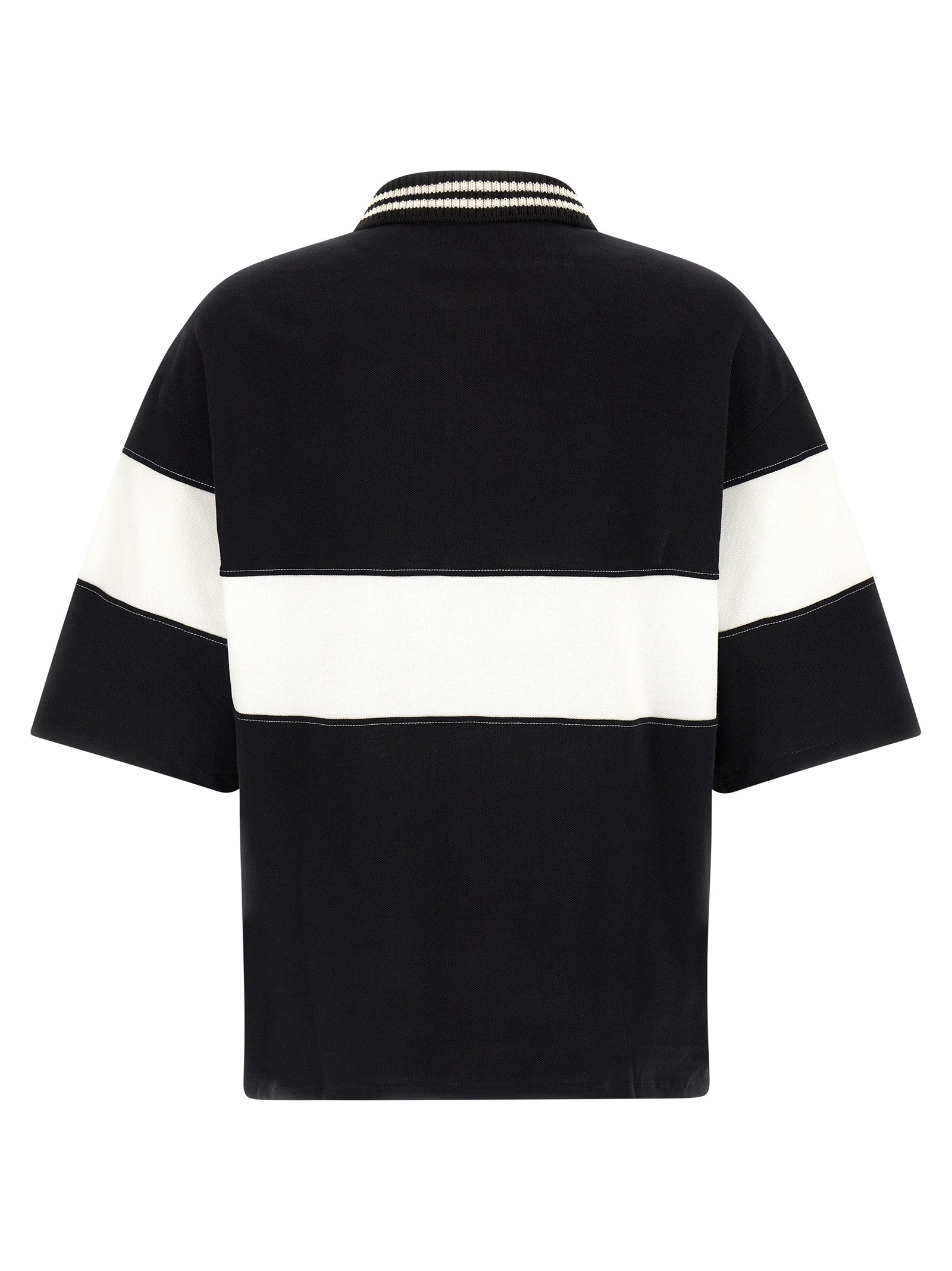 Amiri Bicolor Cotton Polo Shirt