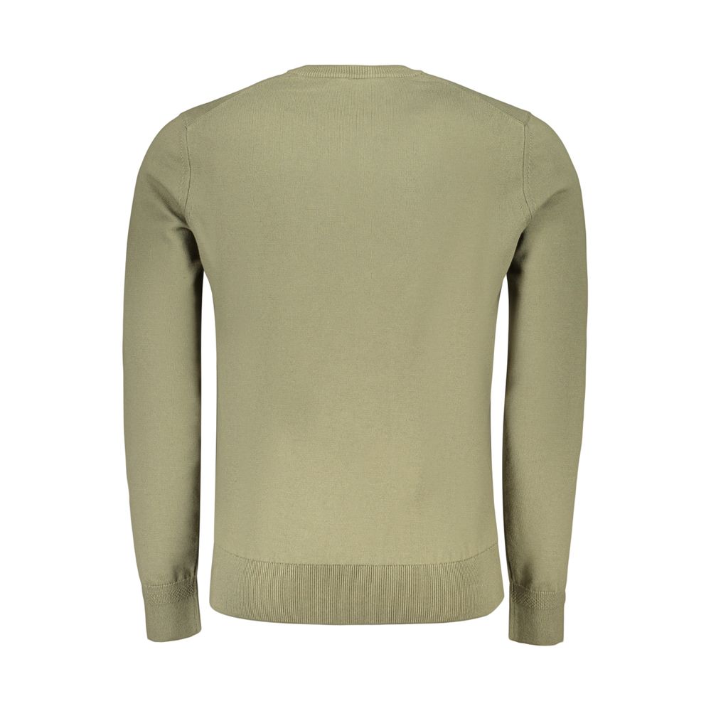 Hugo Boss Green Cotton Men's Shirt - Luxury Elegance Redefined