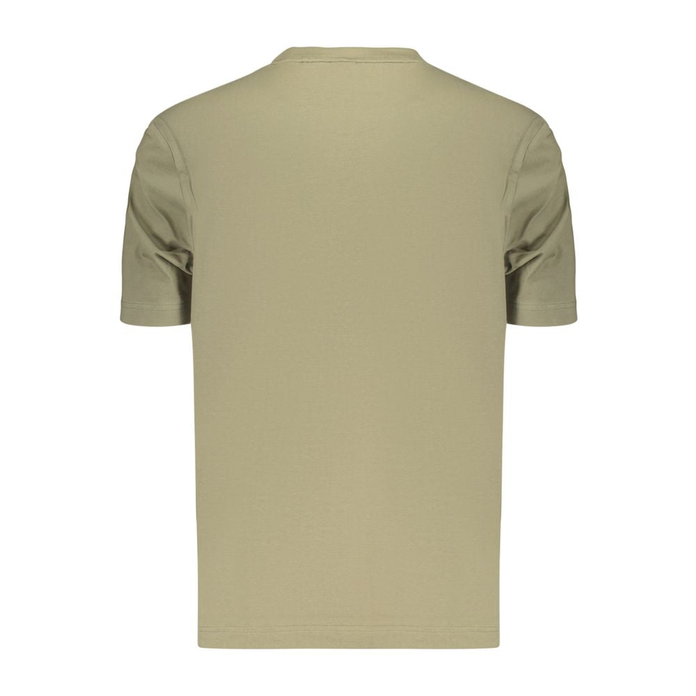 Hugo Boss Verde Cotton T-Shirt - Elevate Your Casual Elegance