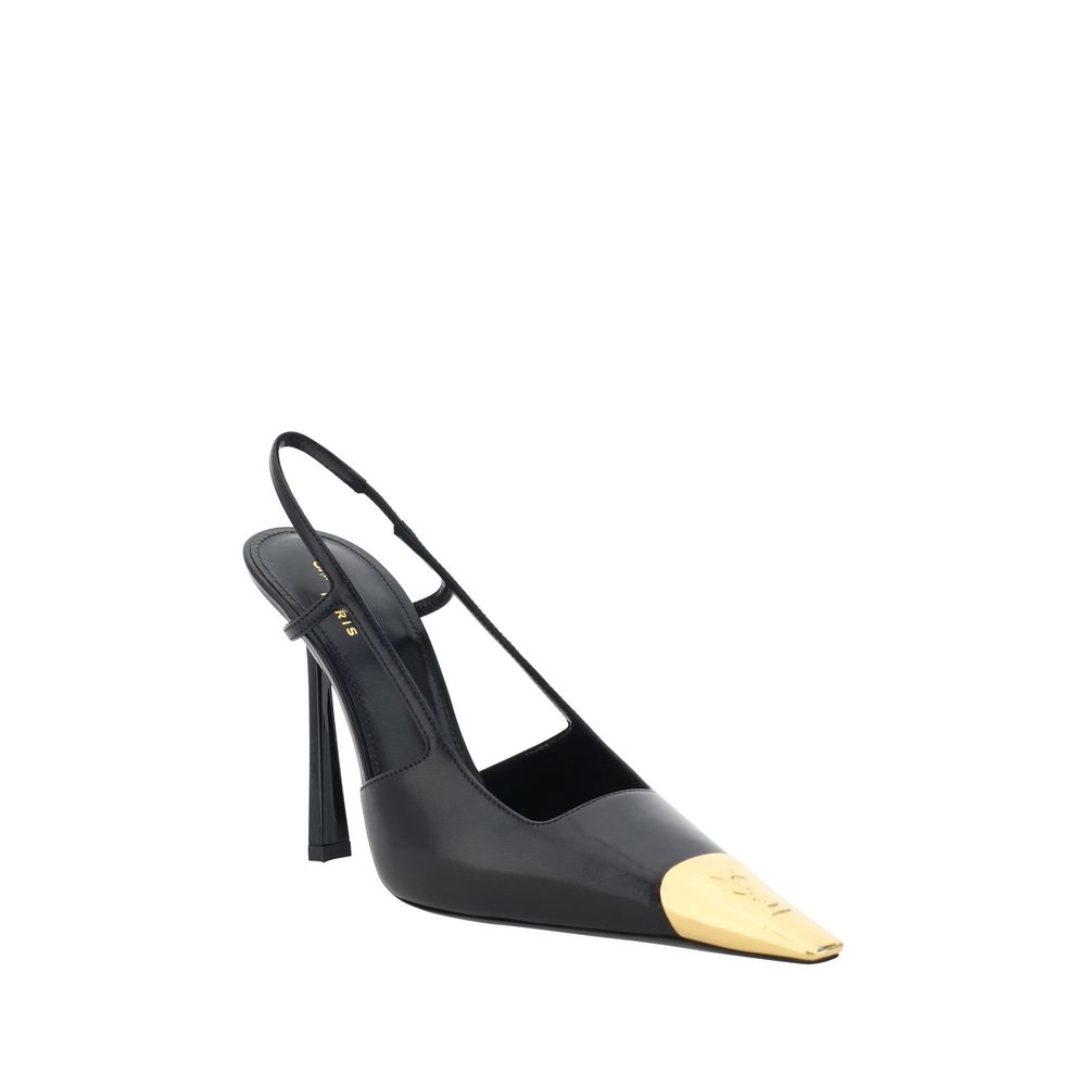 Saint Laurent High Heel Pumps - Exquisite Lamb Leather Elegance