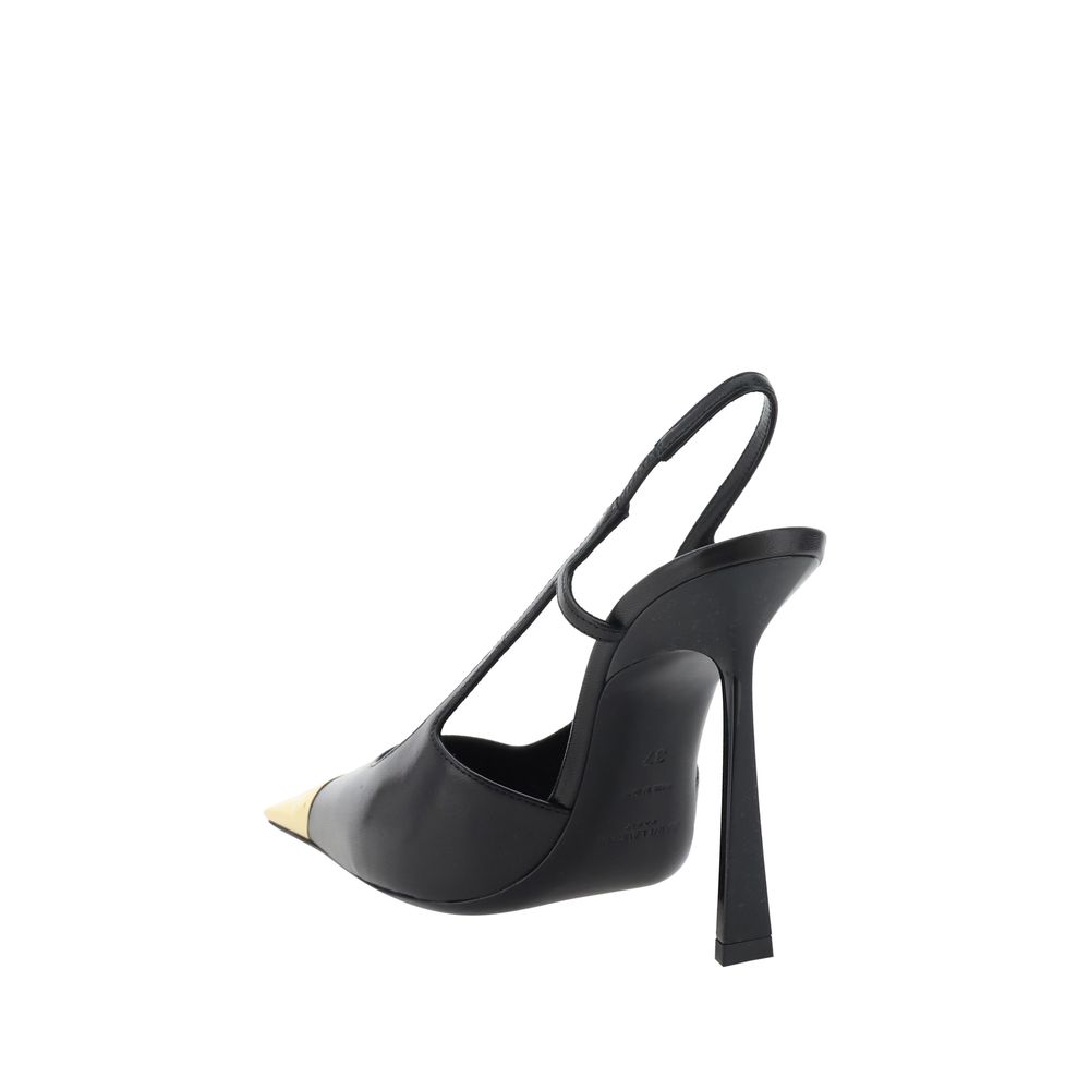 Saint Laurent High Heel Pumps - Exquisite Lamb Leather Elegance