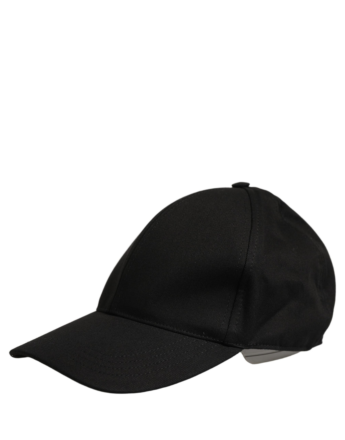 Elevate your style with the Dolce & Gabbana Black Cotton Baseball Cap, a testament to Italian craftsmanship that embodies timeless luxury and sophistication for discerning individuals.