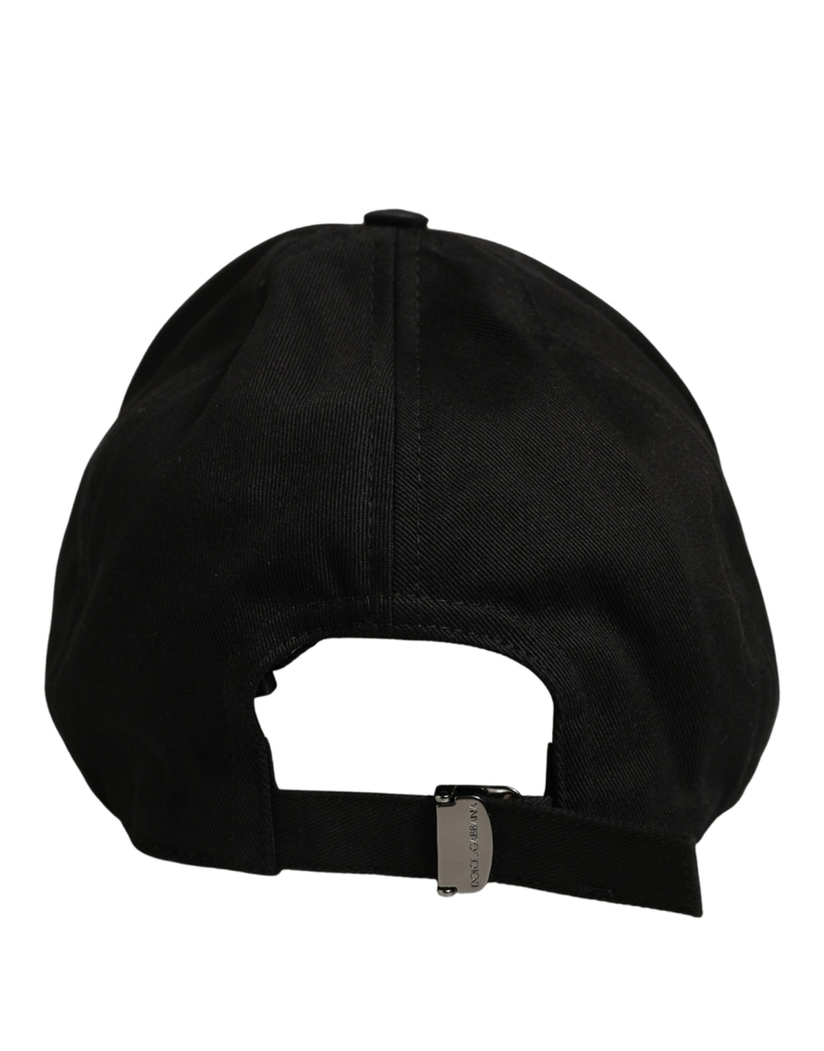 Elevate your style with the Dolce & Gabbana Men Black Cotton Baseball Capello, a masterpiece of Italian craftsmanship that embodies timeless luxury and sophistication.
