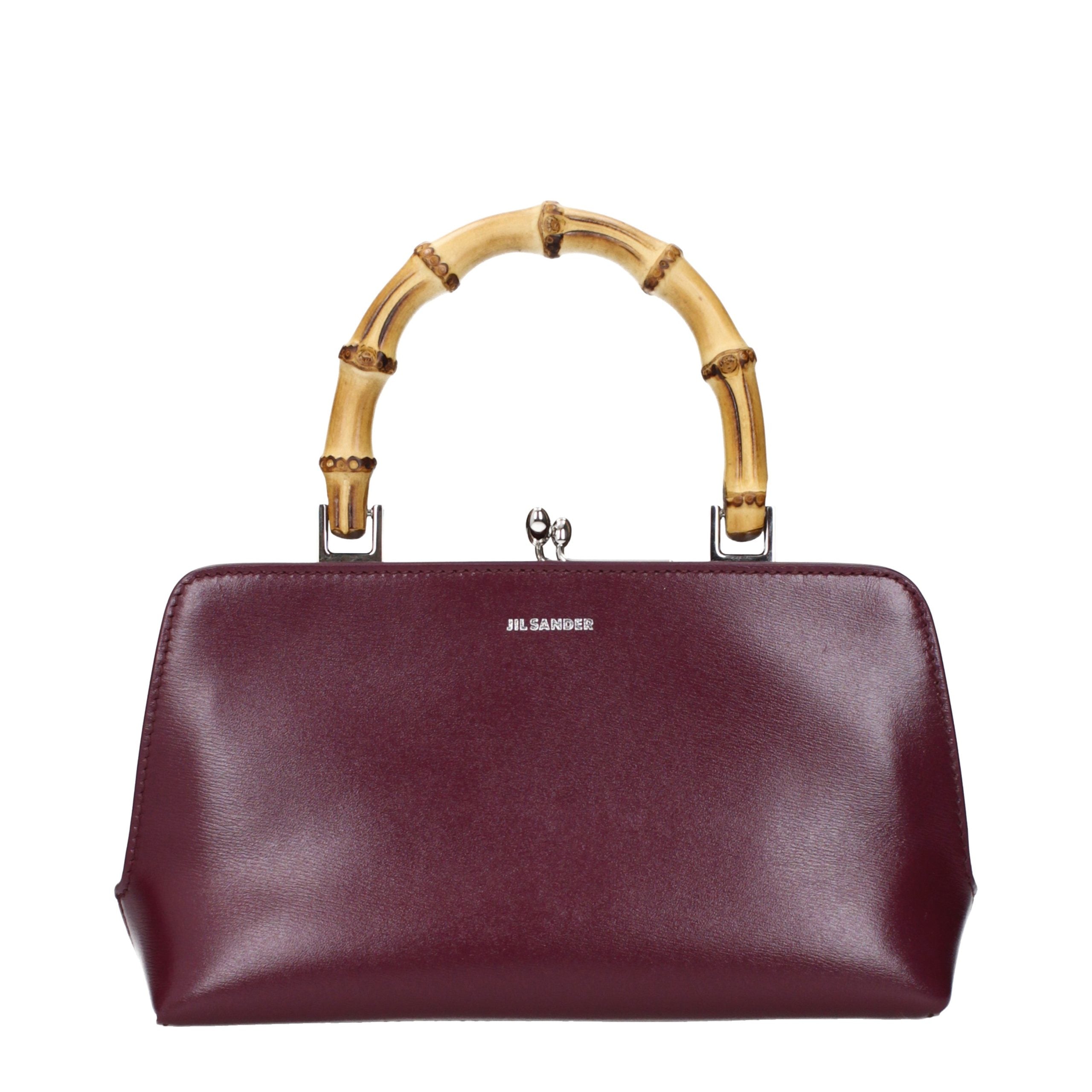 Discover the Jil Sander Red Leather Handbag, a symbol of opulence and sophistication, crafted from premium leather to elevate your style with timeless elegance.
