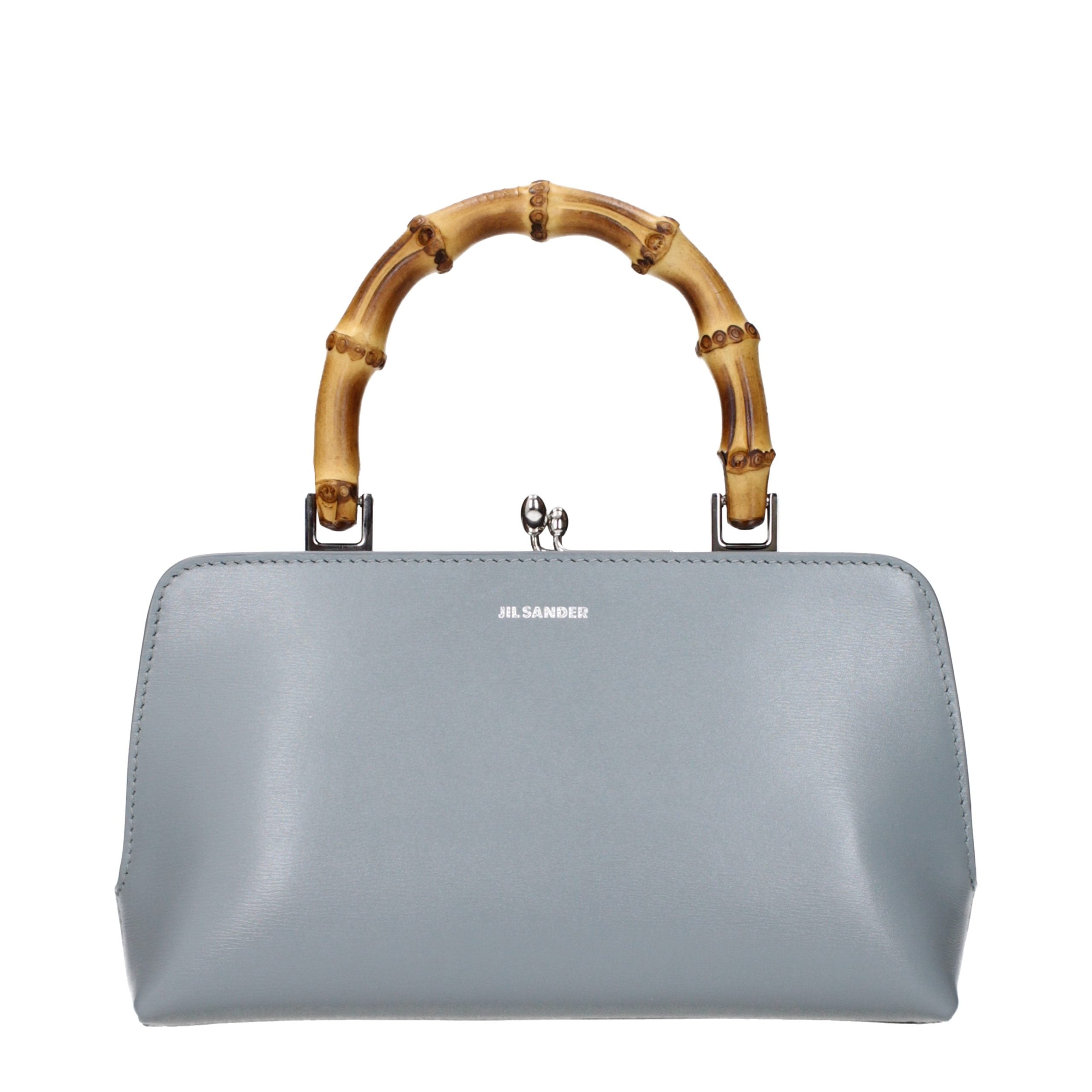 Discover the Jil Sander Gray Leather Handbag, a masterpiece of luxury and craftsmanship, perfect for those who appreciate timeless elegance and sophisticated style.