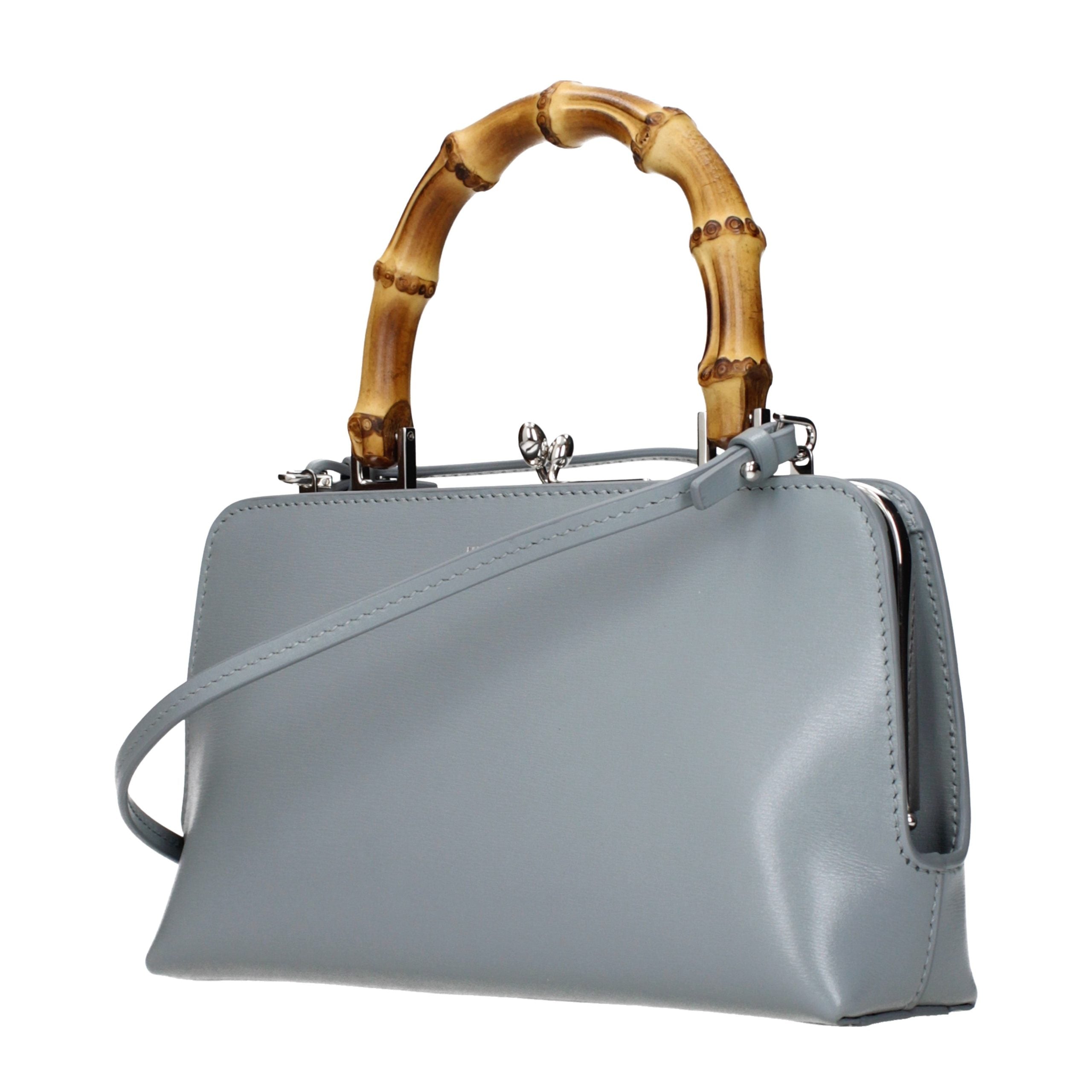 Elevate your style with the Jil Sander Gray Leather Handbag, a masterpiece of luxury craftsmanship that embodies timeless elegance and sophistication for the discerning individual.