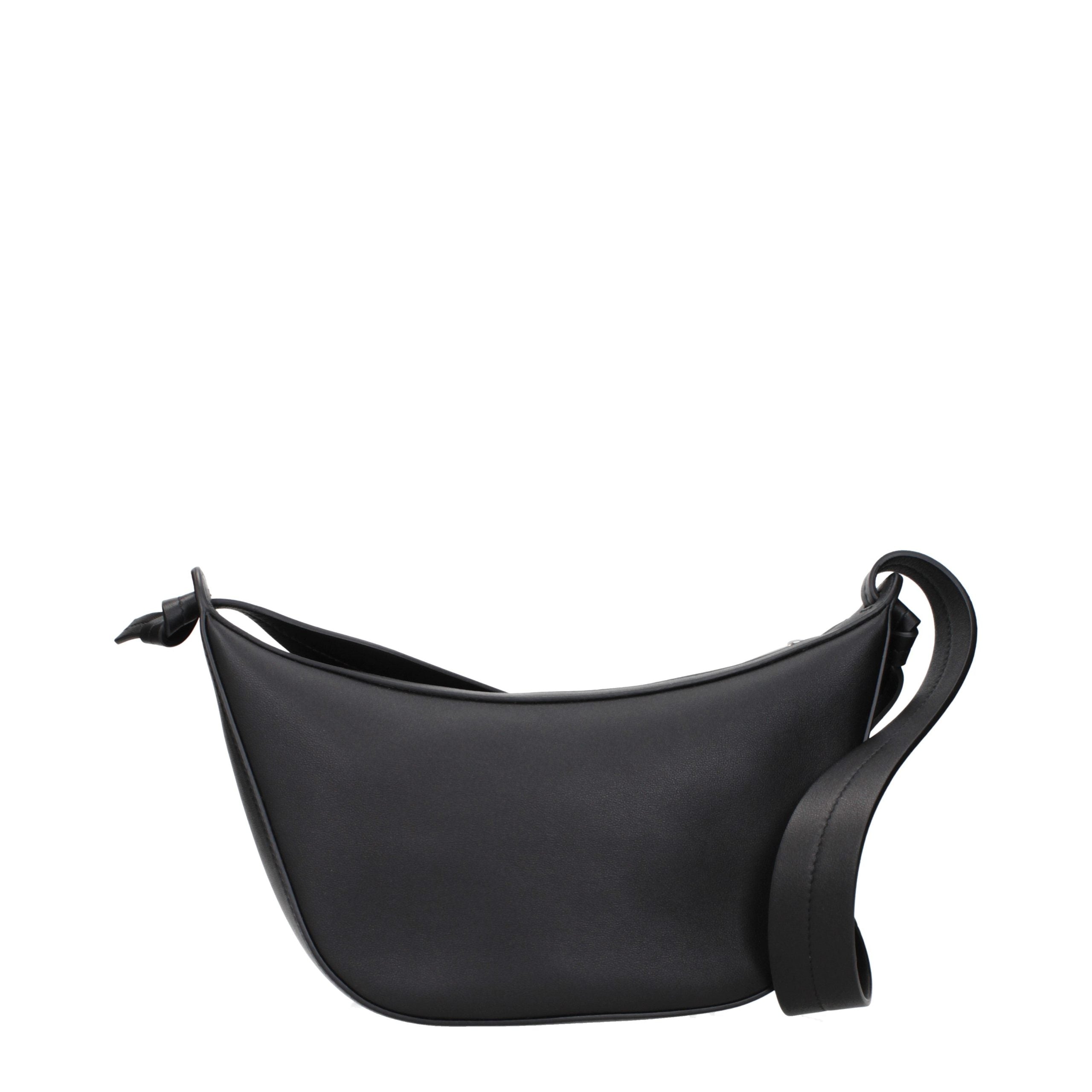 Elevate your style with the Jil Sander Black Leather Shoulder Bag, a masterpiece of exquisite craftsmanship and timeless elegance, perfect for the discerning individual.