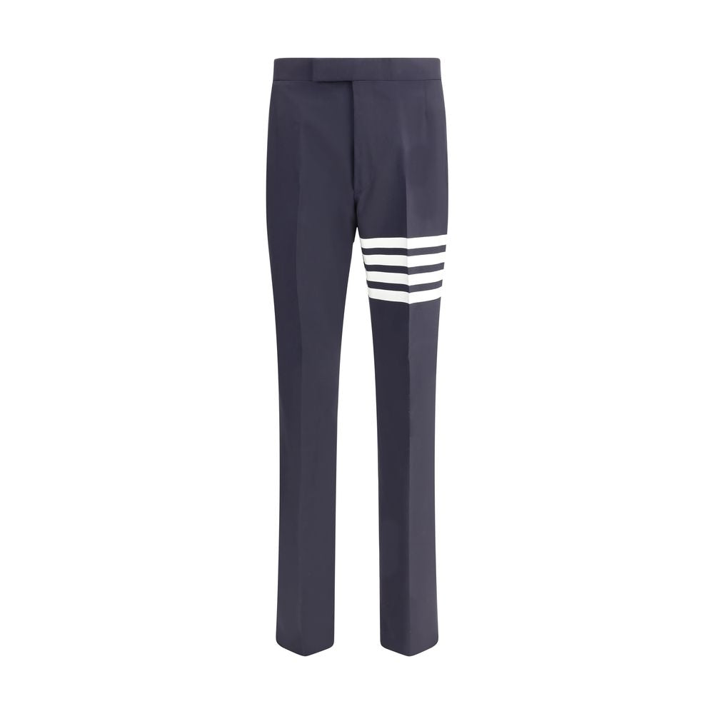 Thom Browne Blue Wool Oves Aries Pants