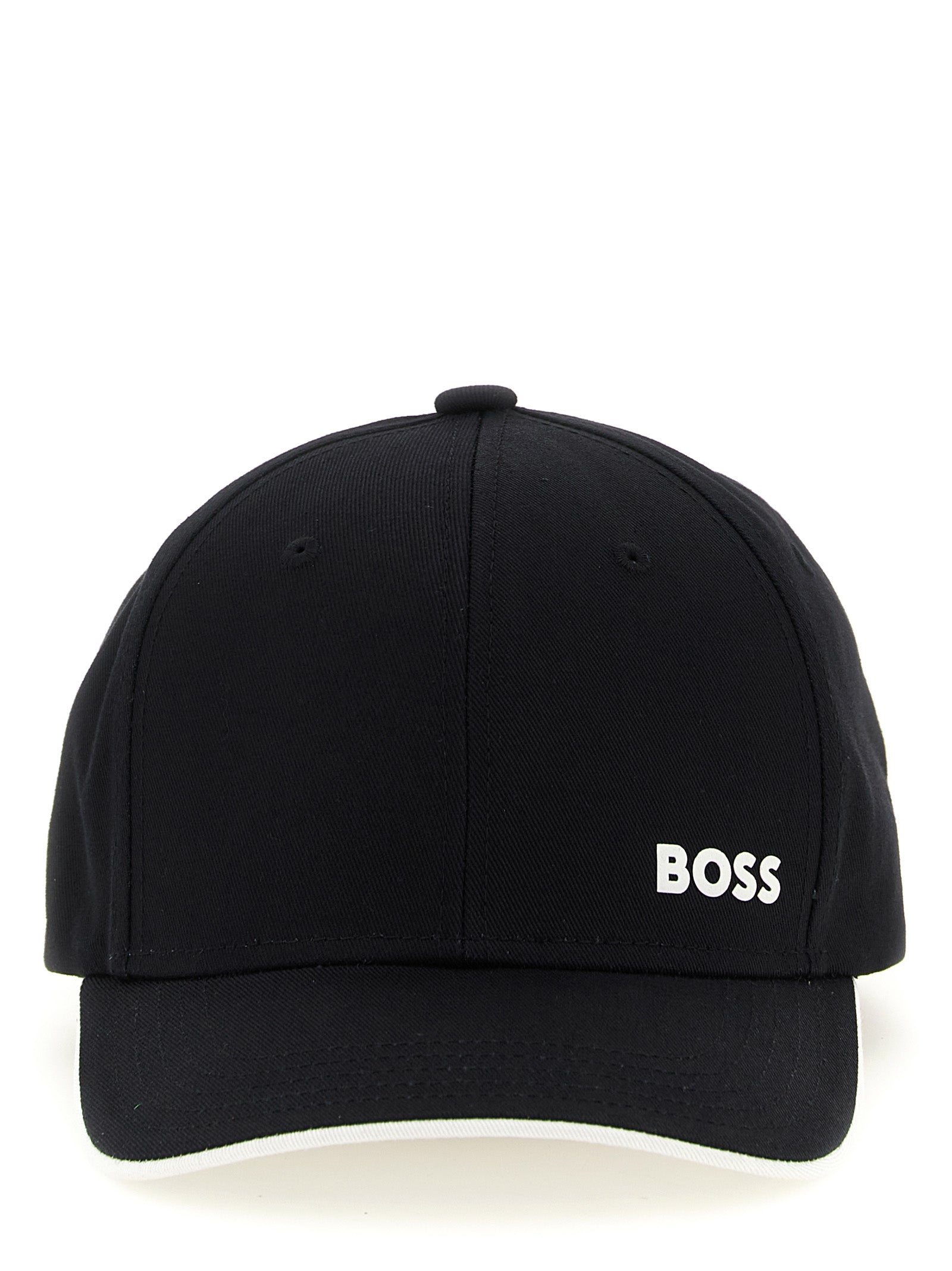 Elevate your style with the Hugo Boss Black Cotton Cap, a luxurious blend of exquisite craftsmanship and timeless design, perfect for the discerning trendsetter.