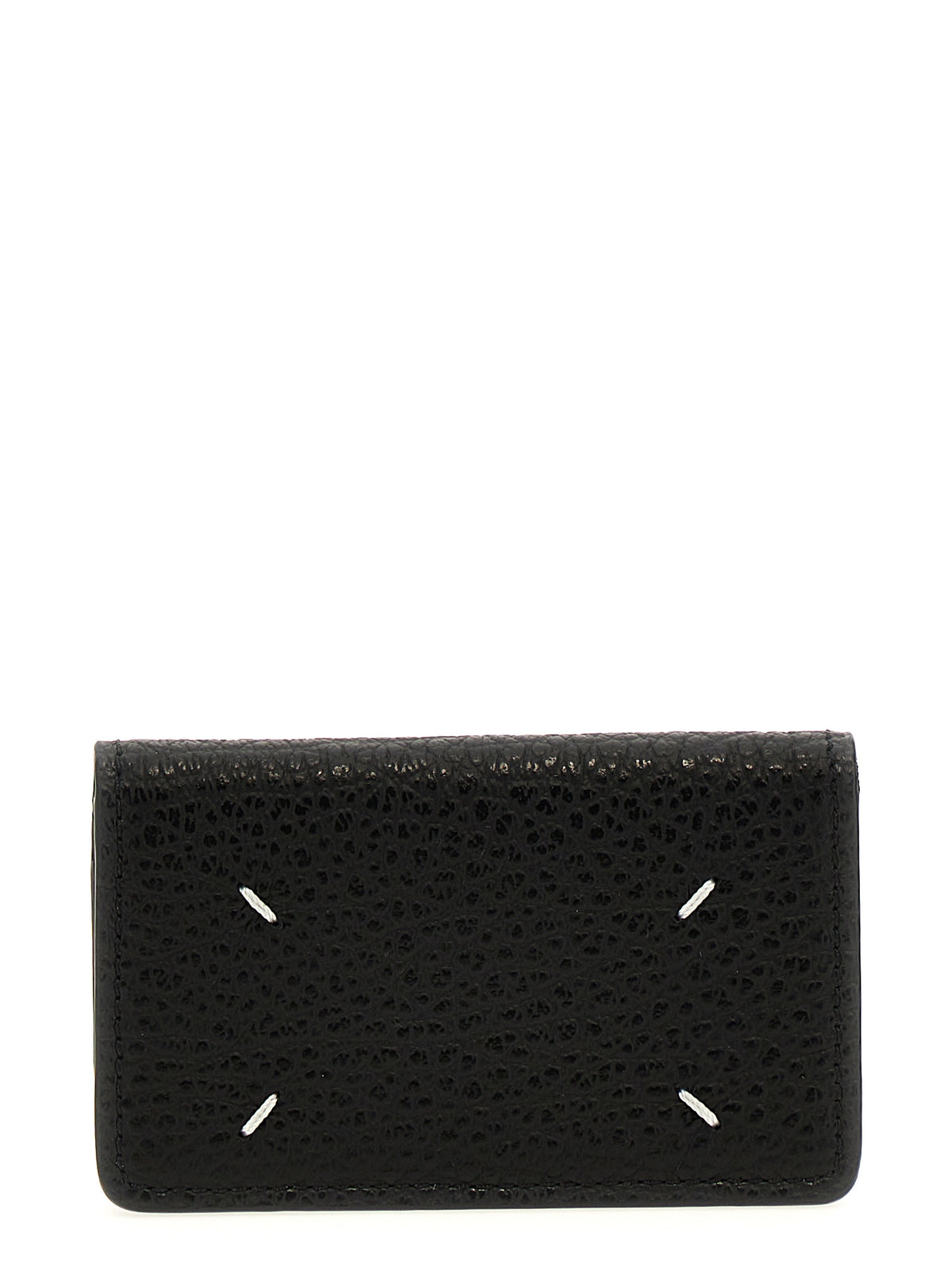 Maison Margiela Black Calfskin Cardholder - Timeless Luxury Accessory