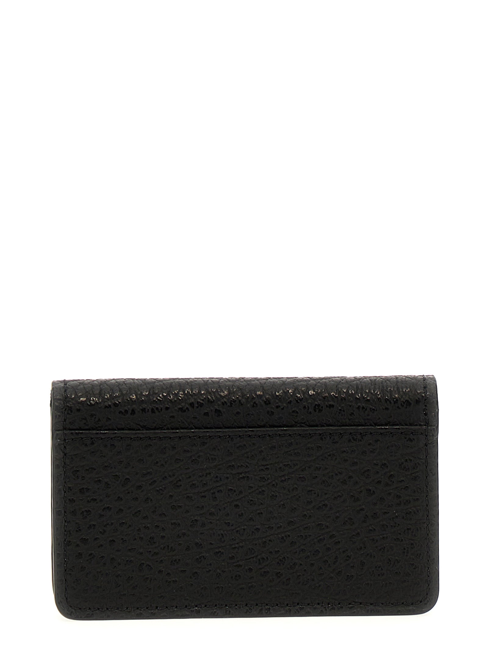 Maison Margiela Black Calfskin Cardholder - Timeless Luxury Accessory