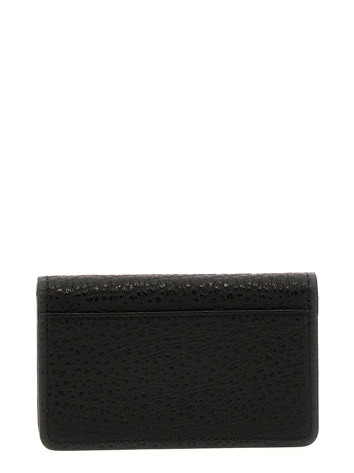 Maison Margiela Black Calfskin Cardholder - Timeless Luxury Accessory