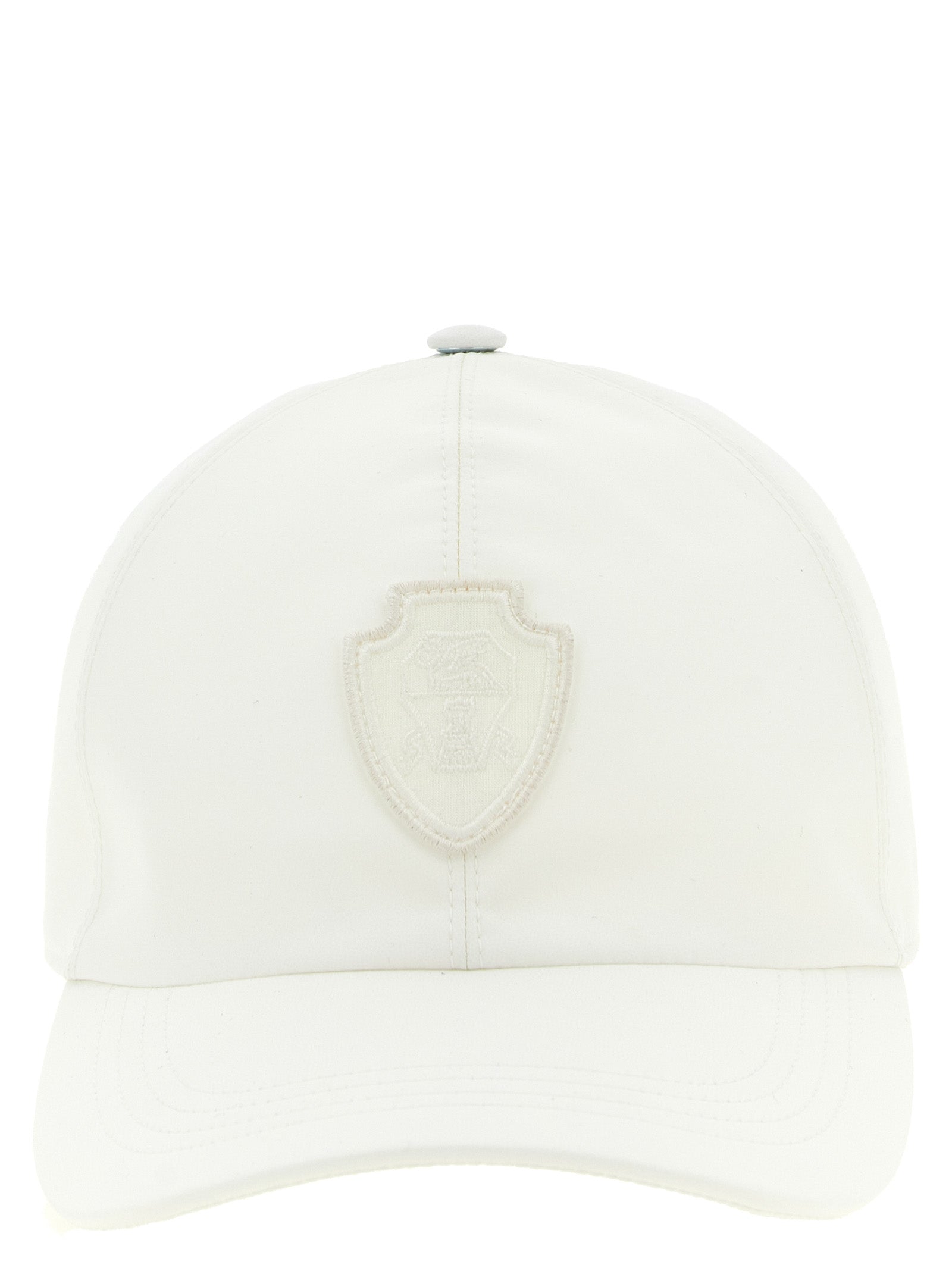 Brunello Cucinelli White Polyester Cap - Timeless Luxury Accessory