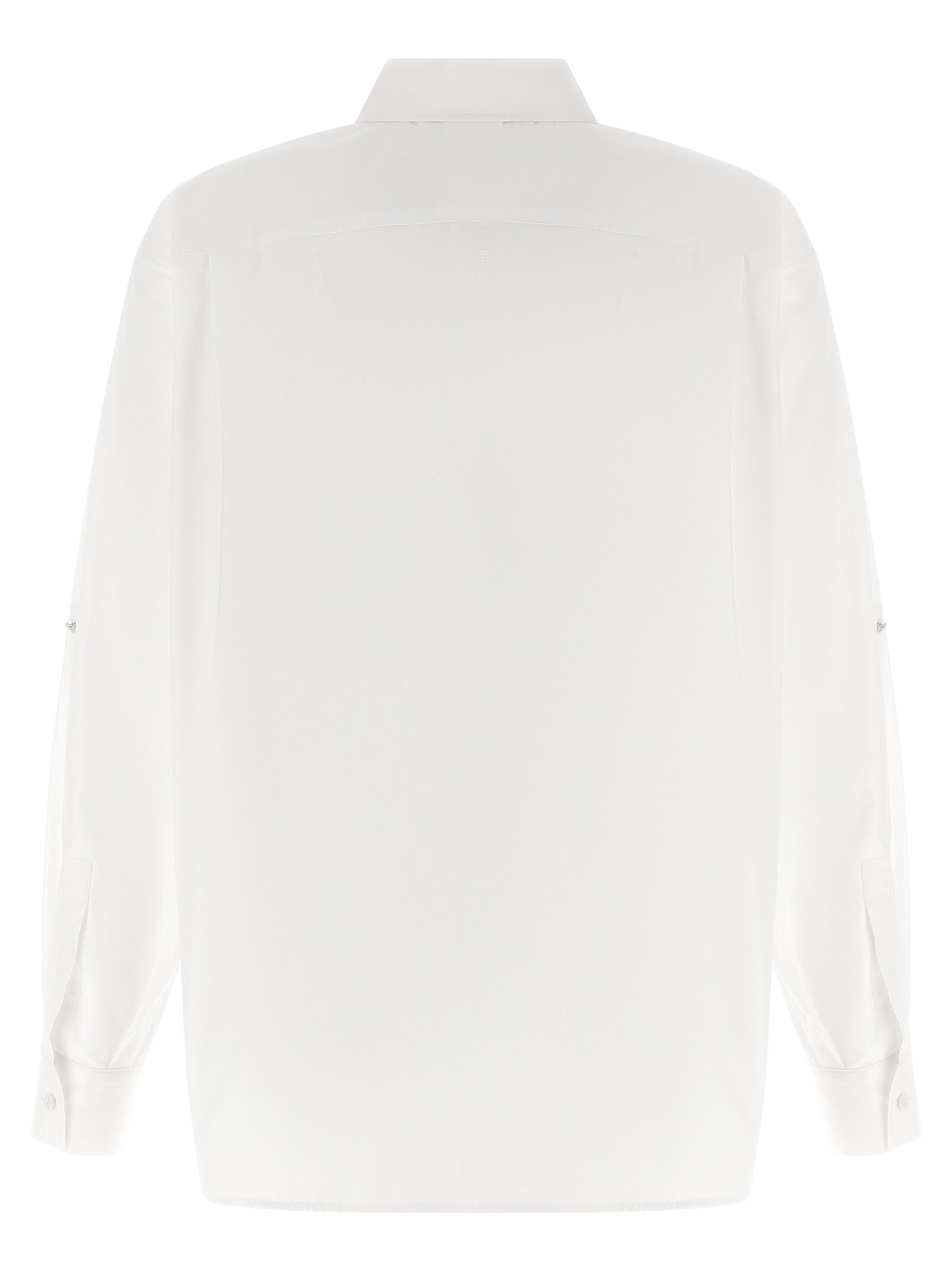 Max Mara White Cotton Blouse - Timeless Elegance in Luxury Fashion
