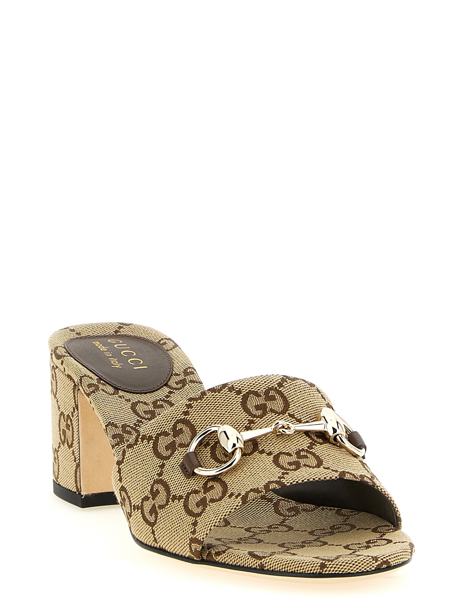Gucci Beige Cotton Slides - Exquisite Luxury Footwear