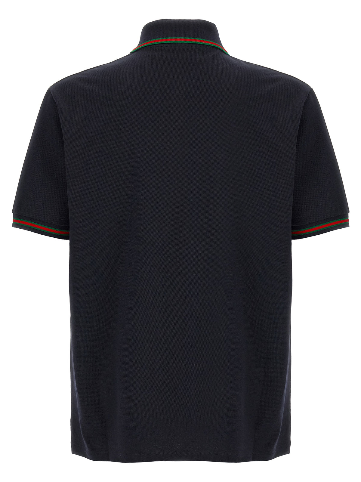 Gucci Blue Cotton Polo Shirt - Timeless Luxury for the Discerning