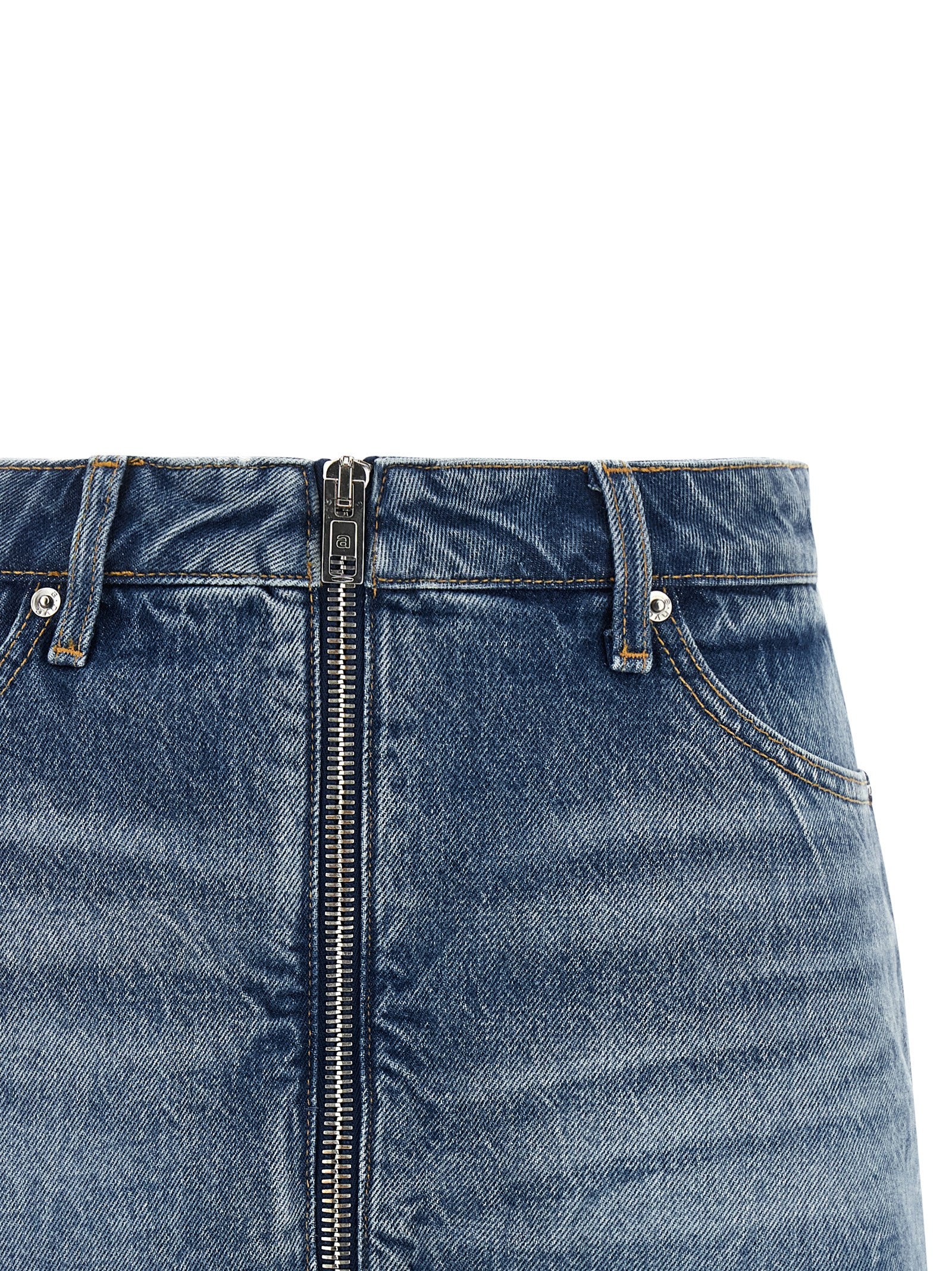 Alexander Wang Blue Cotton Bermuda Shorts - Urban Elegance