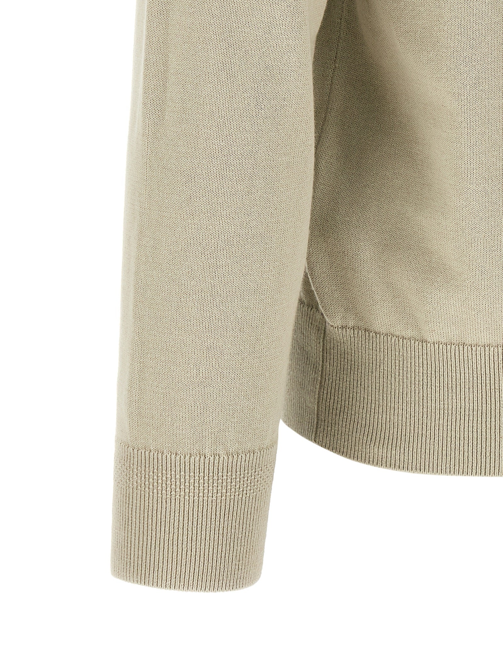 Hugo Boss Beige Cotton Cardigan - Elevate Your Luxury Wardrobe