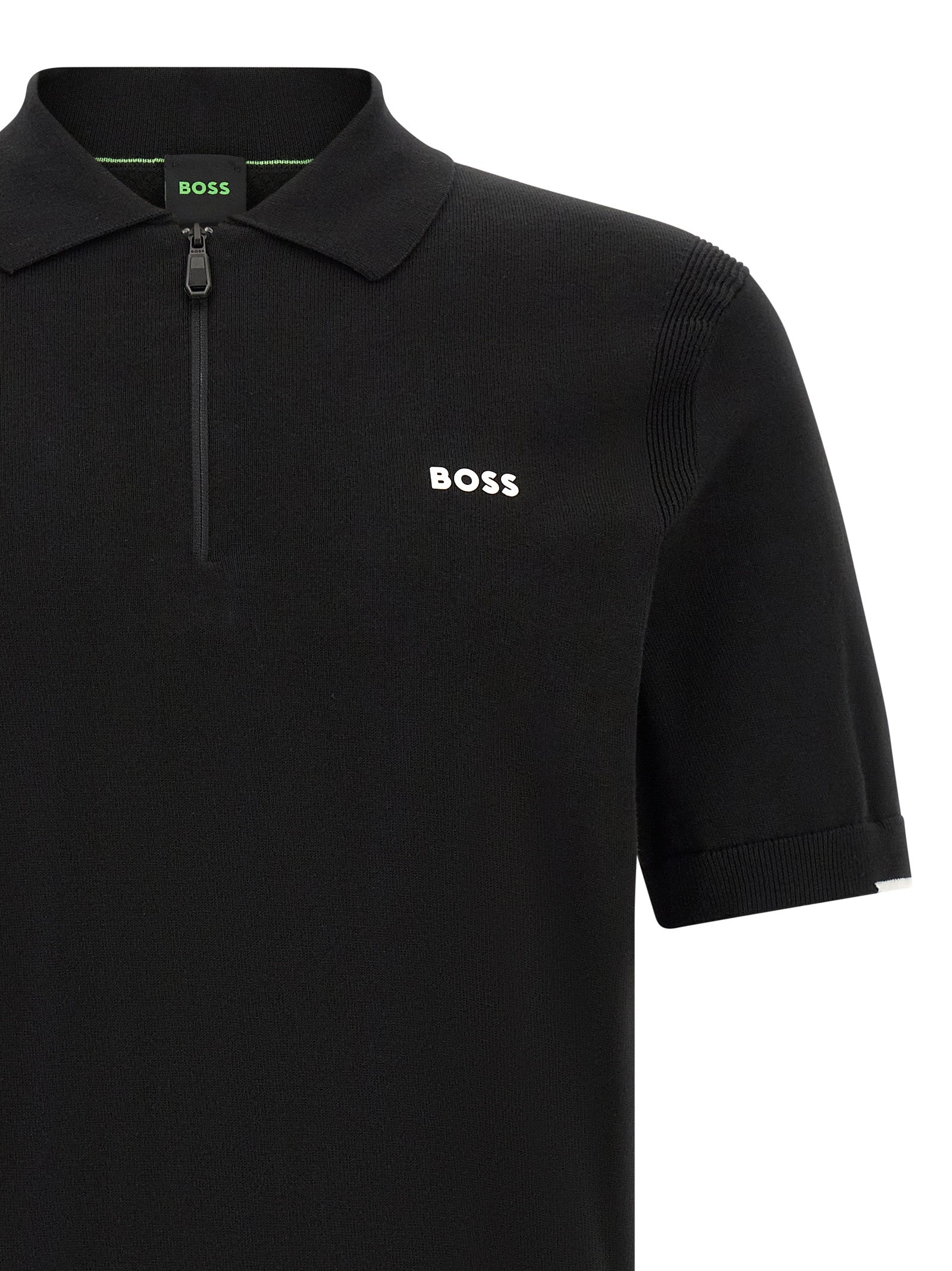 Hugo Boss Black Cotton Polo Shirt - Timeless Luxury Essential