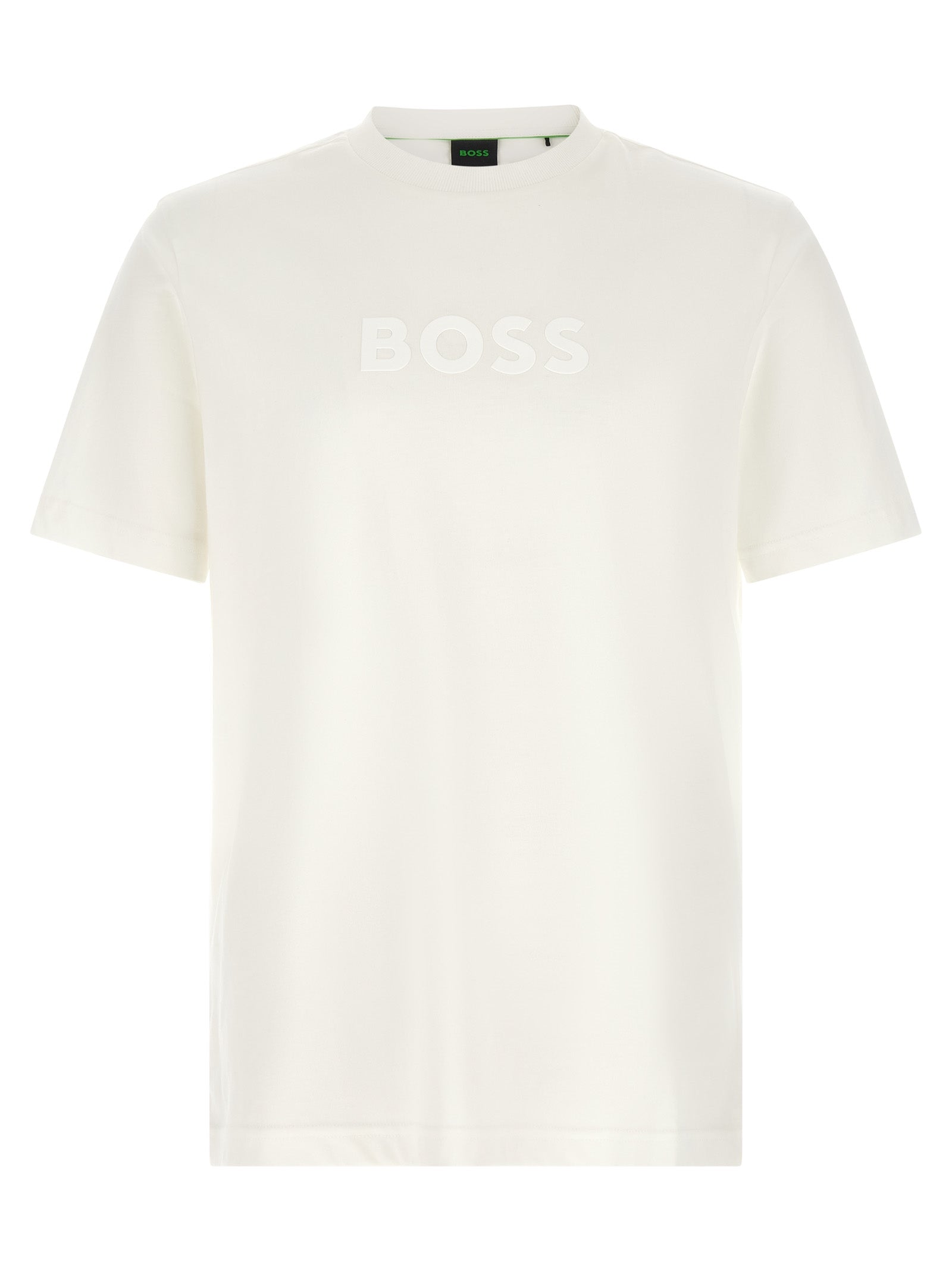 Hugo Boss White Cotton T-Shirt - Timeless Luxury Essentials