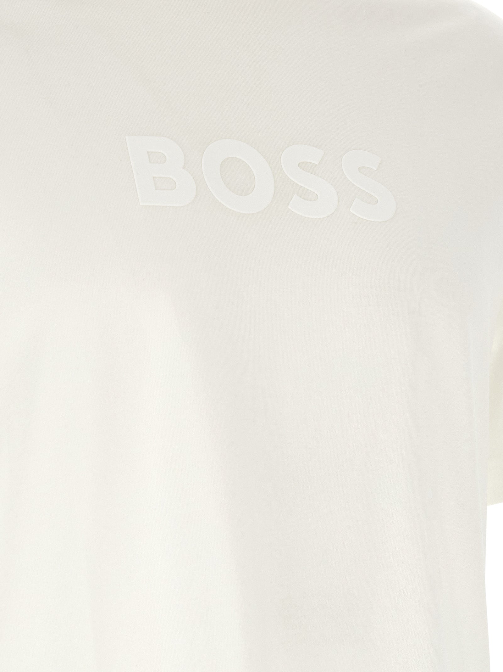 Hugo Boss White Cotton T-Shirt - Timeless Luxury Essentials