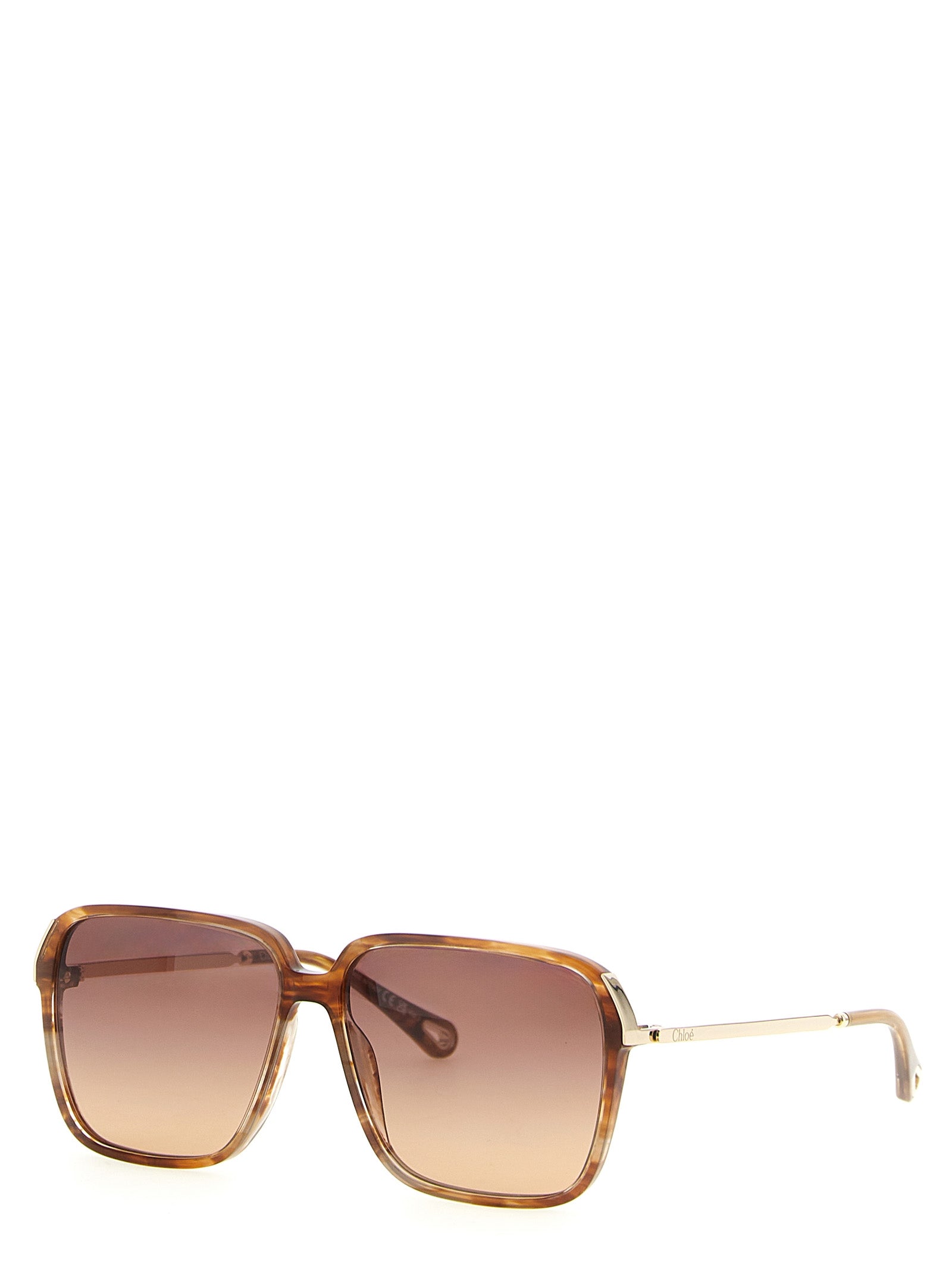 Indulge in the Chloé Brown Acetate Sunglasses, where exquisite craftsmanship meets timeless elegance, perfect for those who embody sophistication and style.