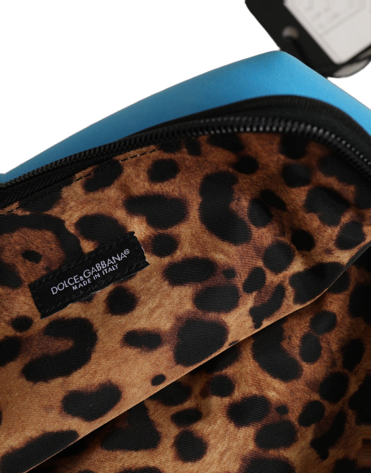 Dolce & Gabbana Blue Nylon DG Logo Clutch - Timeless Luxury
