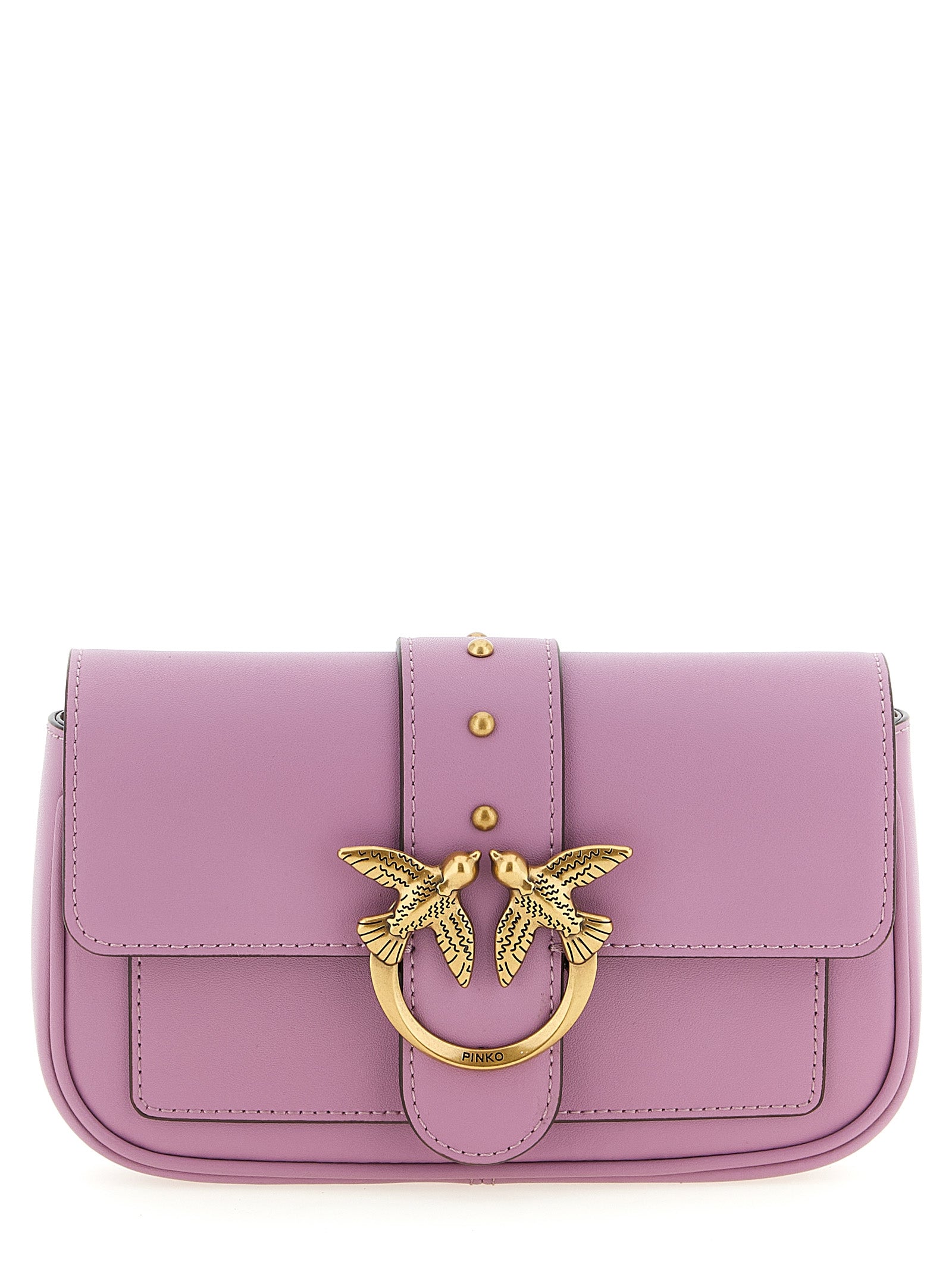 Indulge in the exquisite allure of the PINKO Multicolor Lambskin Crossbody Bag, where sumptuous sheepskin leather meets bold design, elevating your style to new heights.