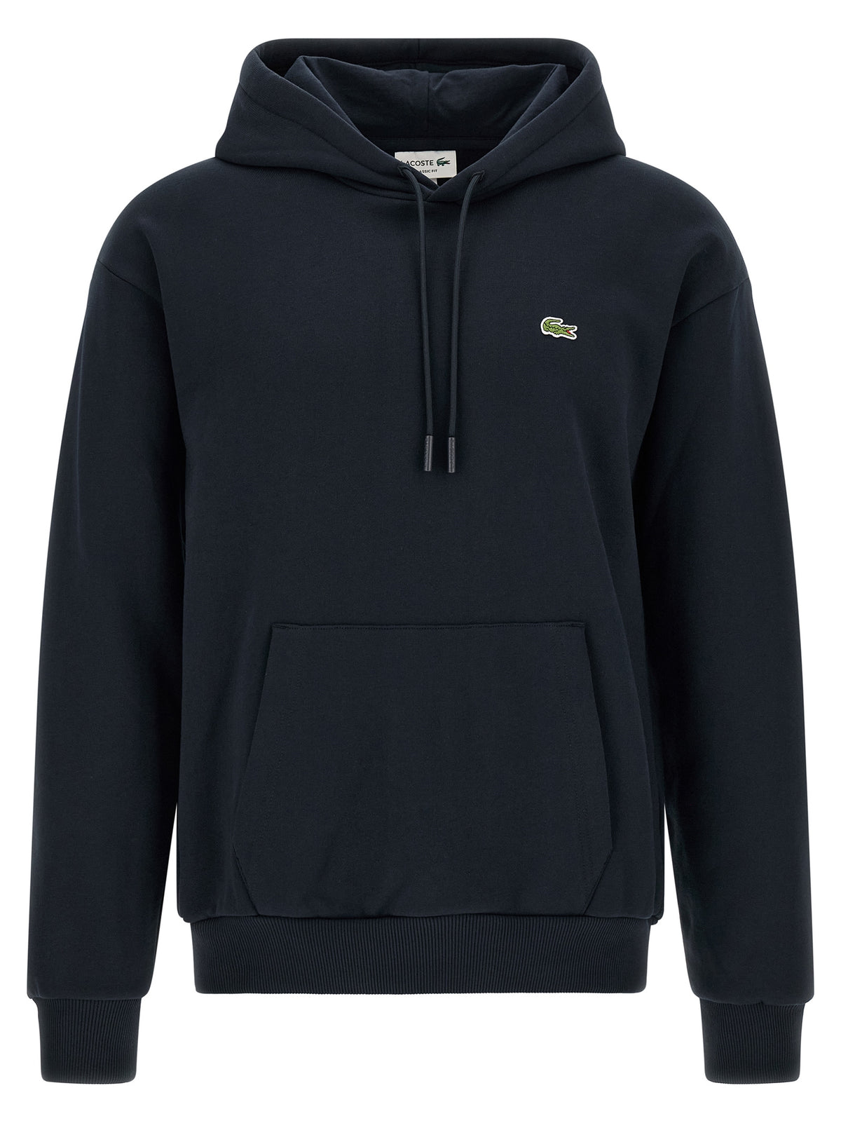 Elevate your wardrobe with the Lacoste Blue Cotton Sweatshirt, a fusion of luxurious comfort and timeless elegance, crafted for discerning individuals who appreciate sophistication.