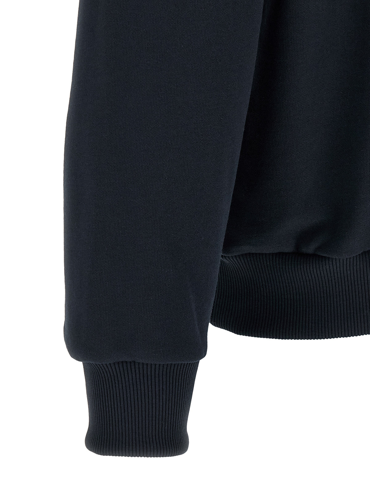 Elevate your wardrobe with the Lacoste Blue Cotton Sweatshirt, a blend of comfort and sophistication, crafted for those who embody timeless elegance.