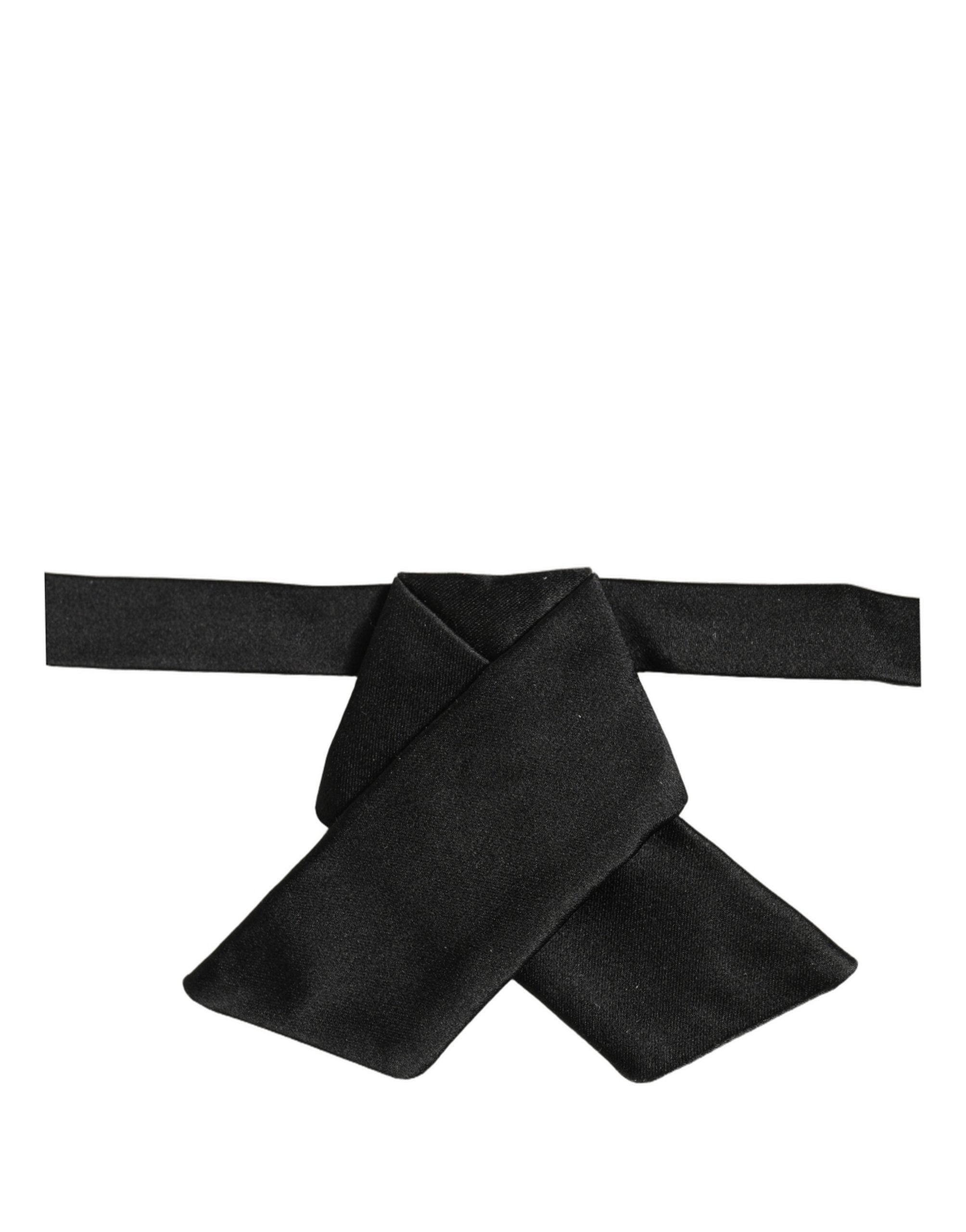 Dolce & Gabbana Silk Bow Tie - Exquisite Italian Craftsmanship