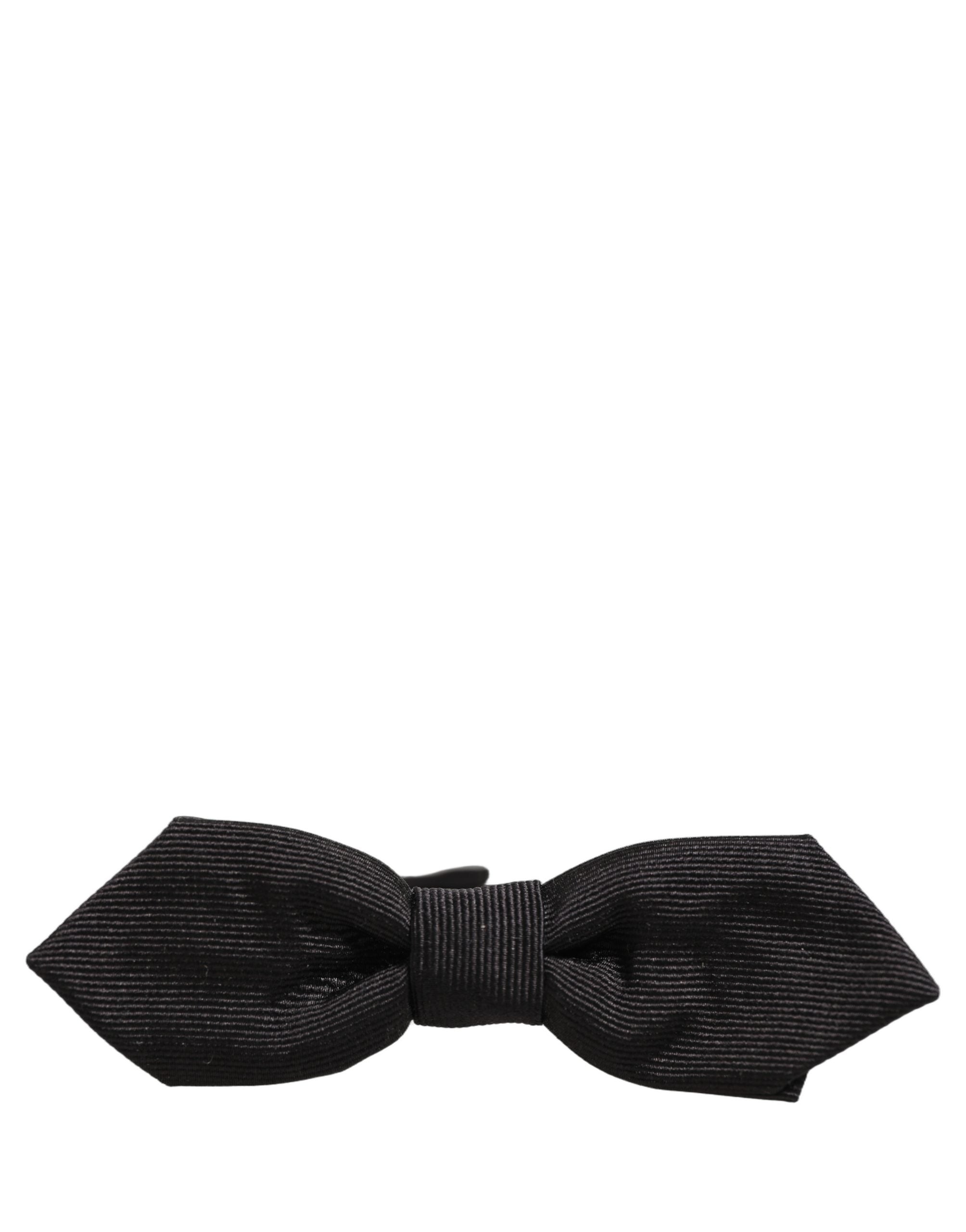 Dolce & Gabbana Silk Bow Tie - Exquisite Italian Luxury