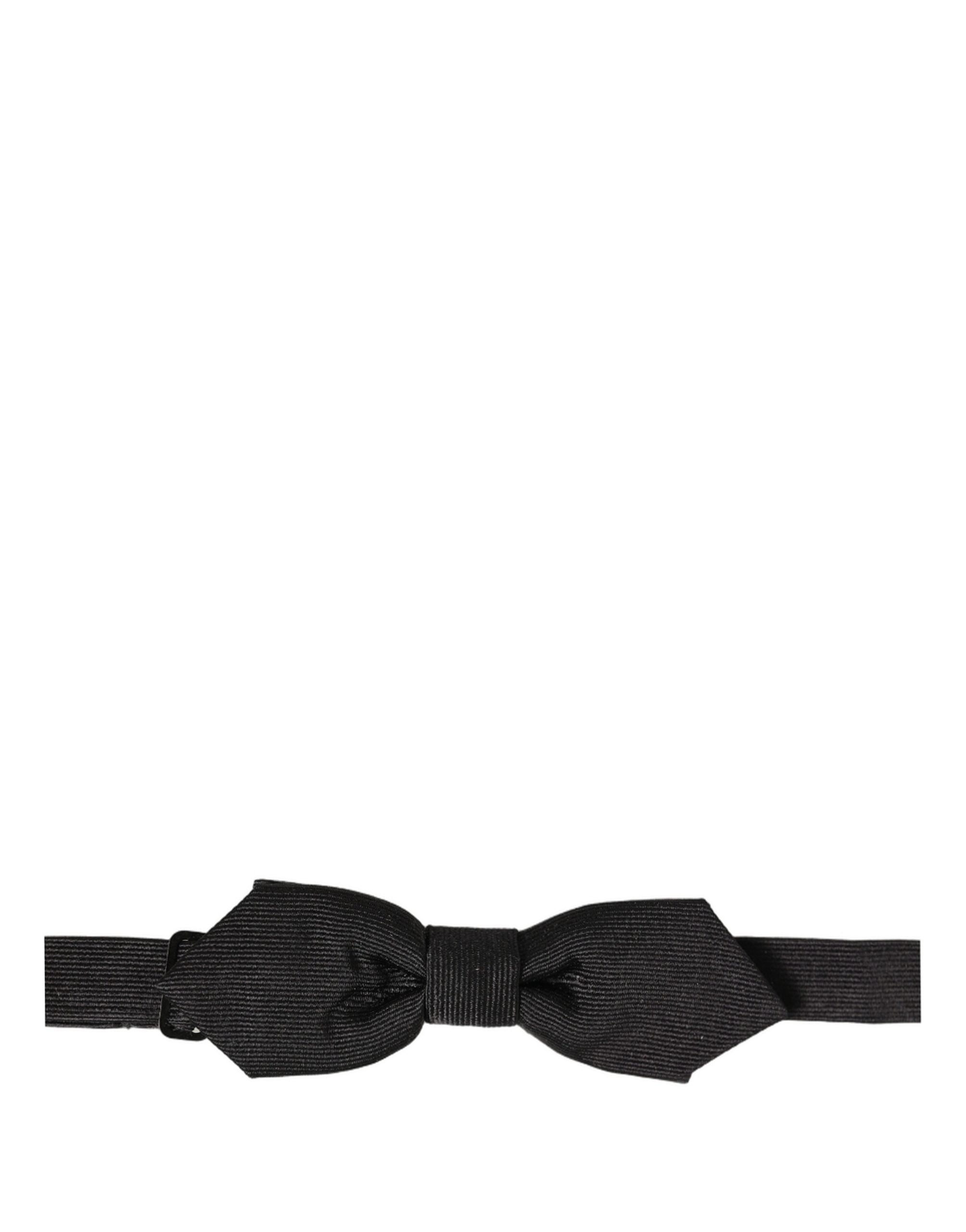 Dolce & Gabbana Silk Bow Tie - Exquisite Italian Elegance