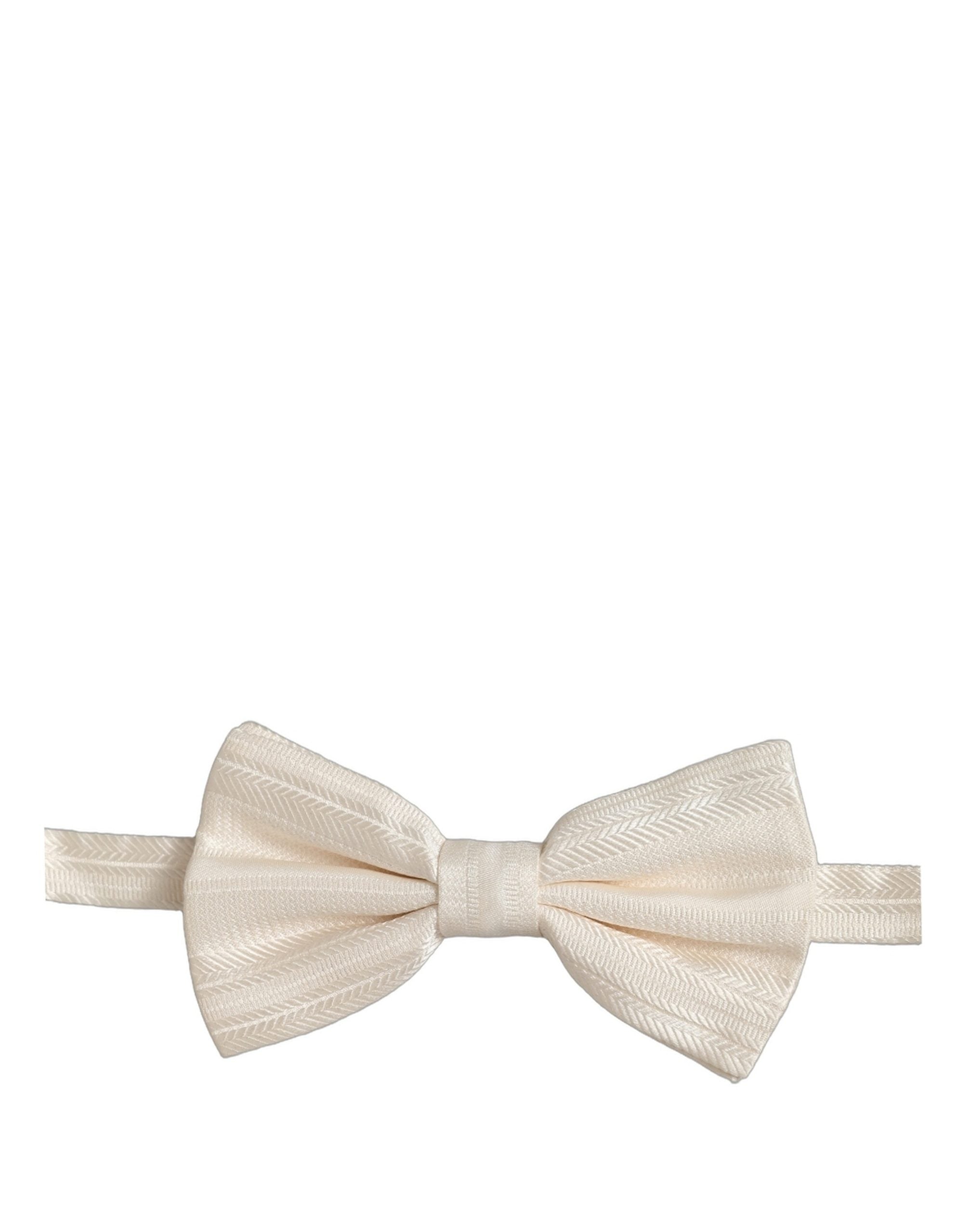 Dolce & Gabbana Silk Adjustable Bow Tie - Timeless Elegance
