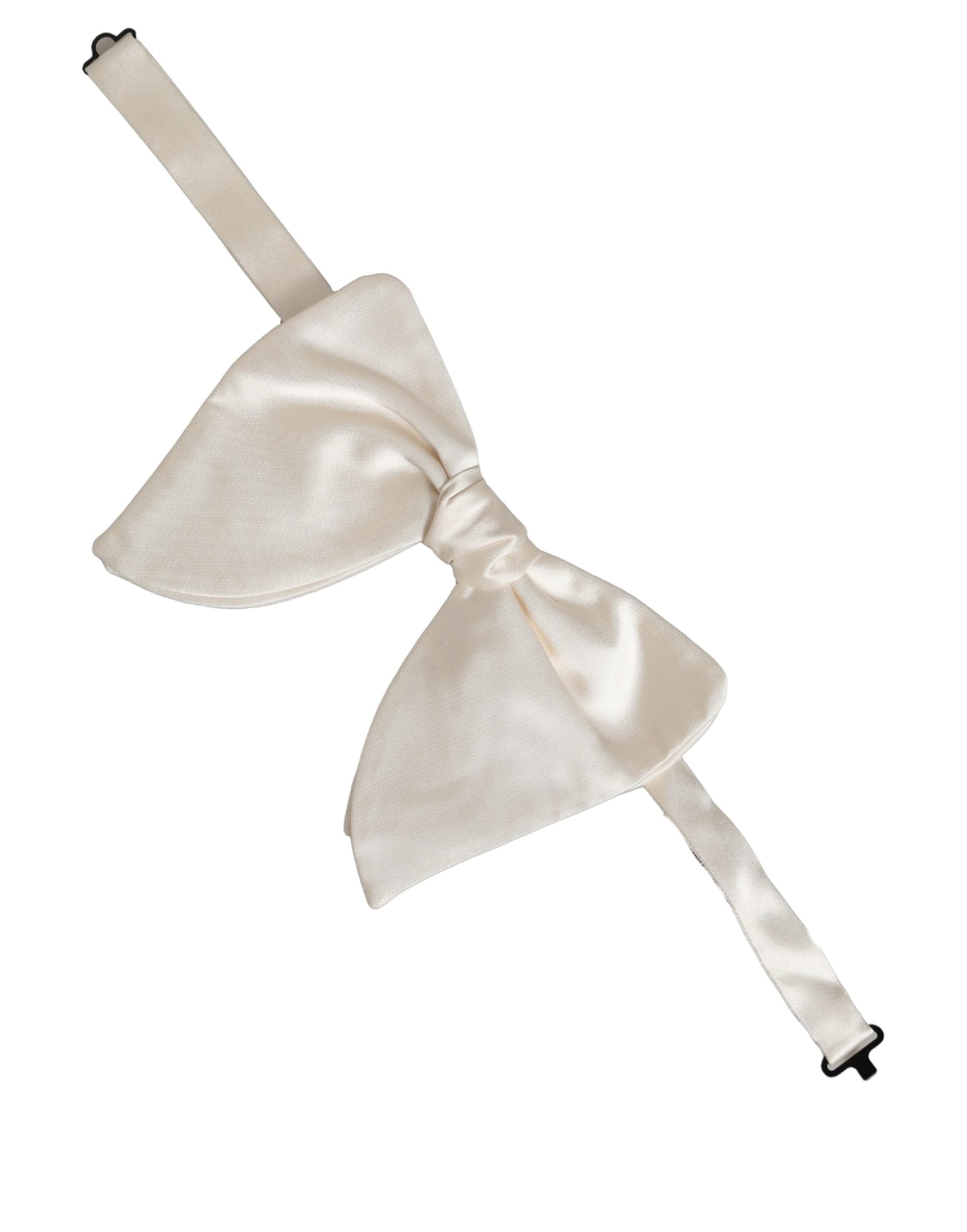 Dolce & Gabbana Silk Bow Tie - Timeless Elegance for All Occasions
