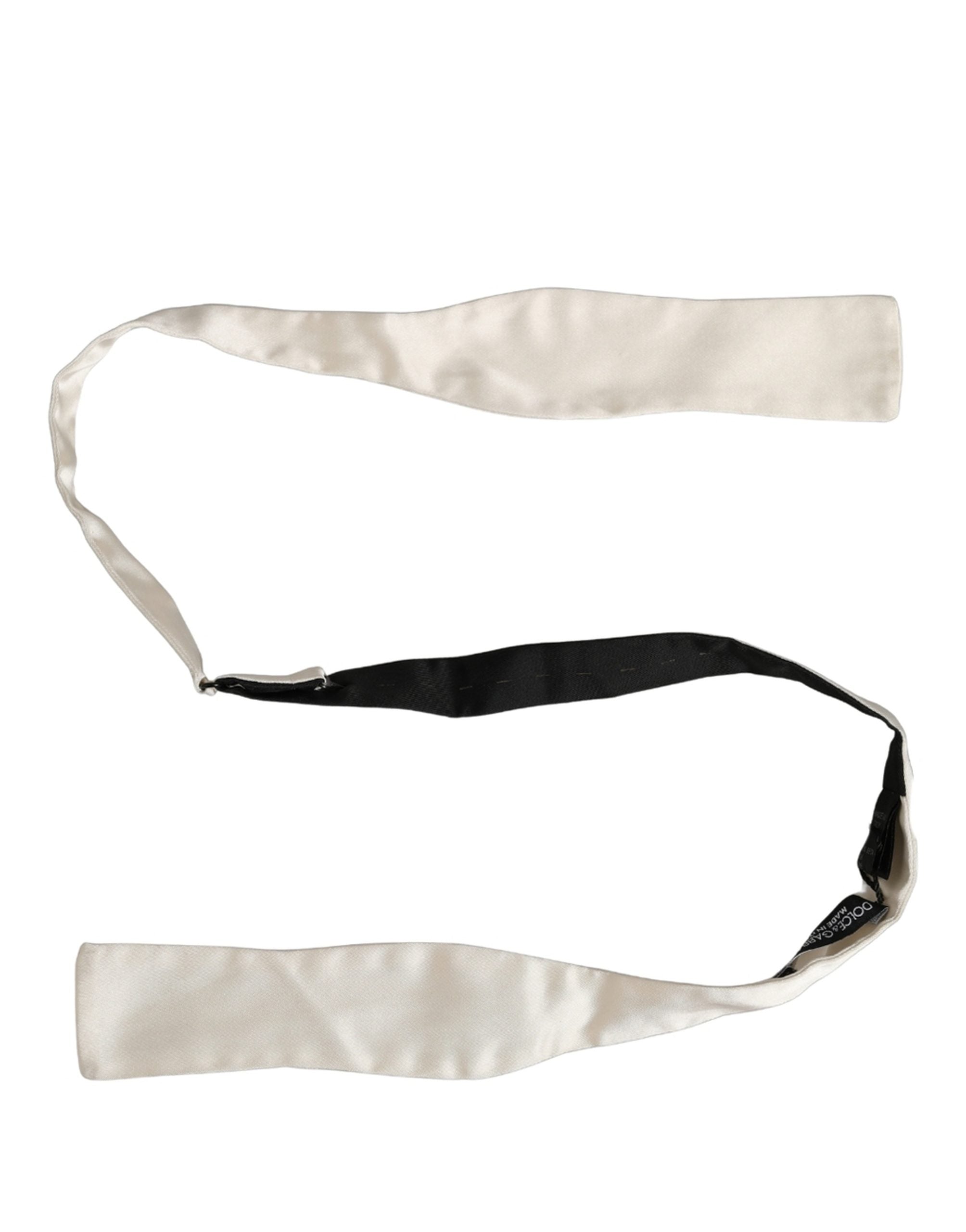 Dolce & Gabbana Silk Bow Tie - Timeless Elegance for All Occasions