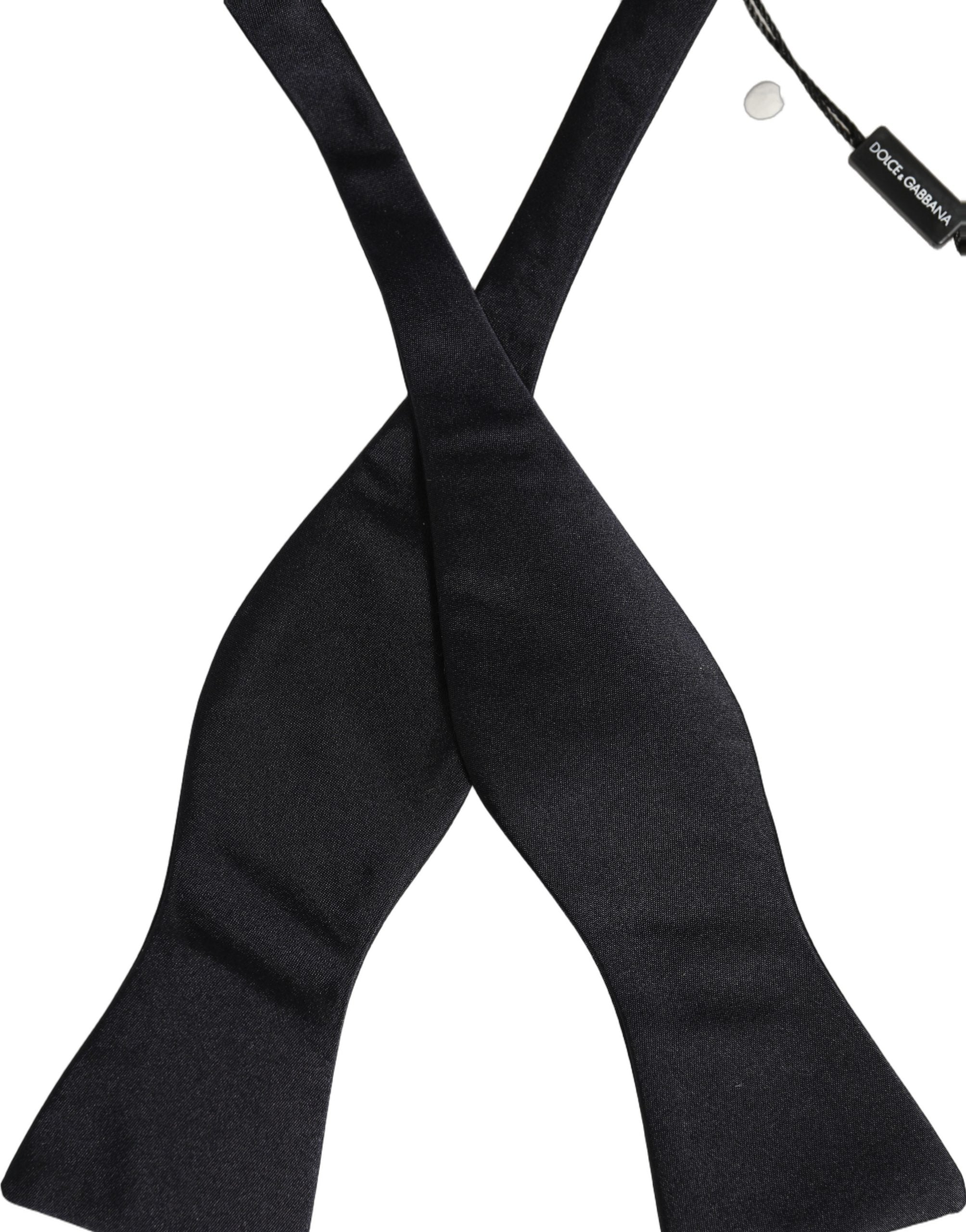 Dolce & Gabbana Silk Bow Tie - Timeless Elegance Redefined