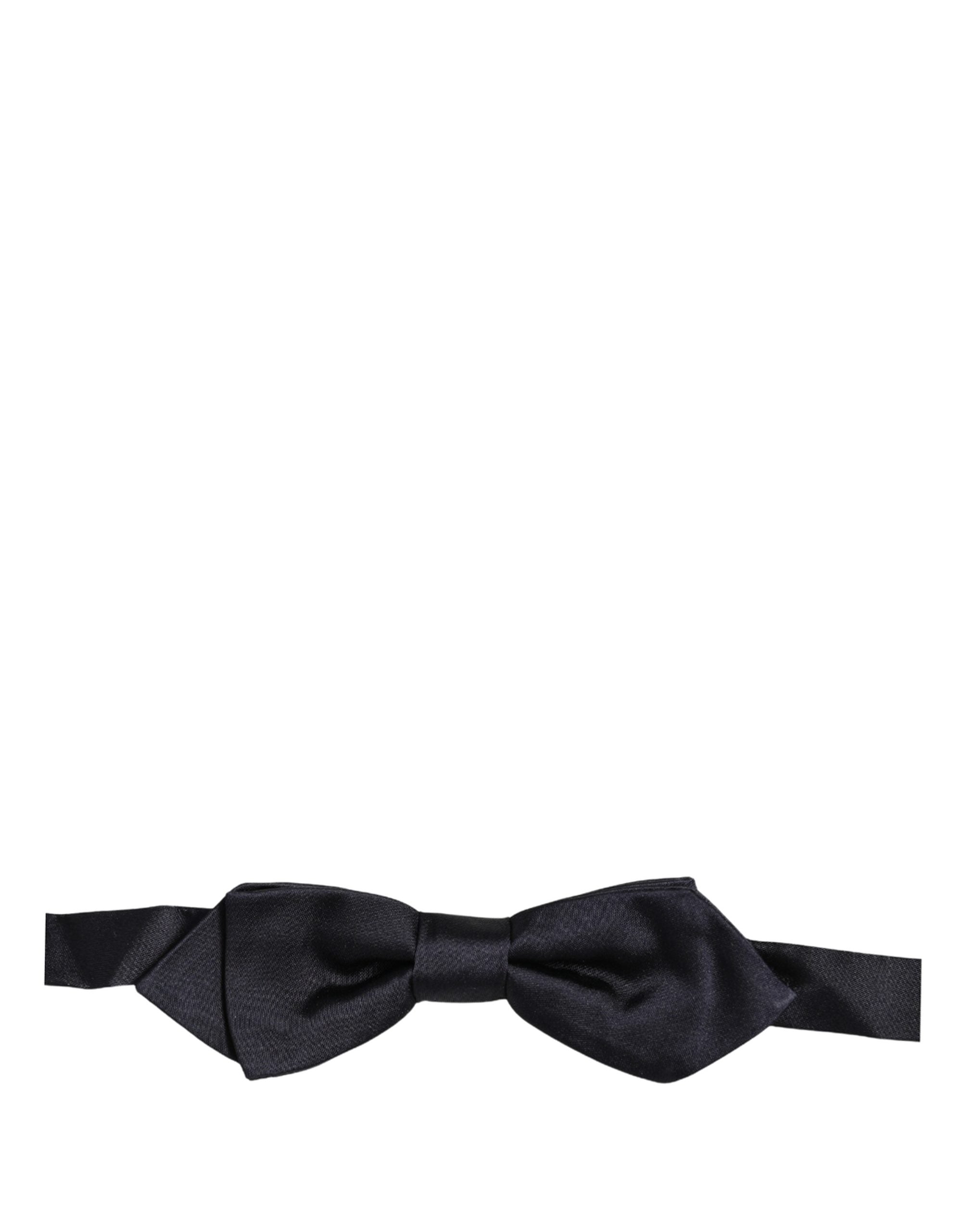 Dolce & Gabbana Silk Bow Tie - Timeless Luxury Accessory