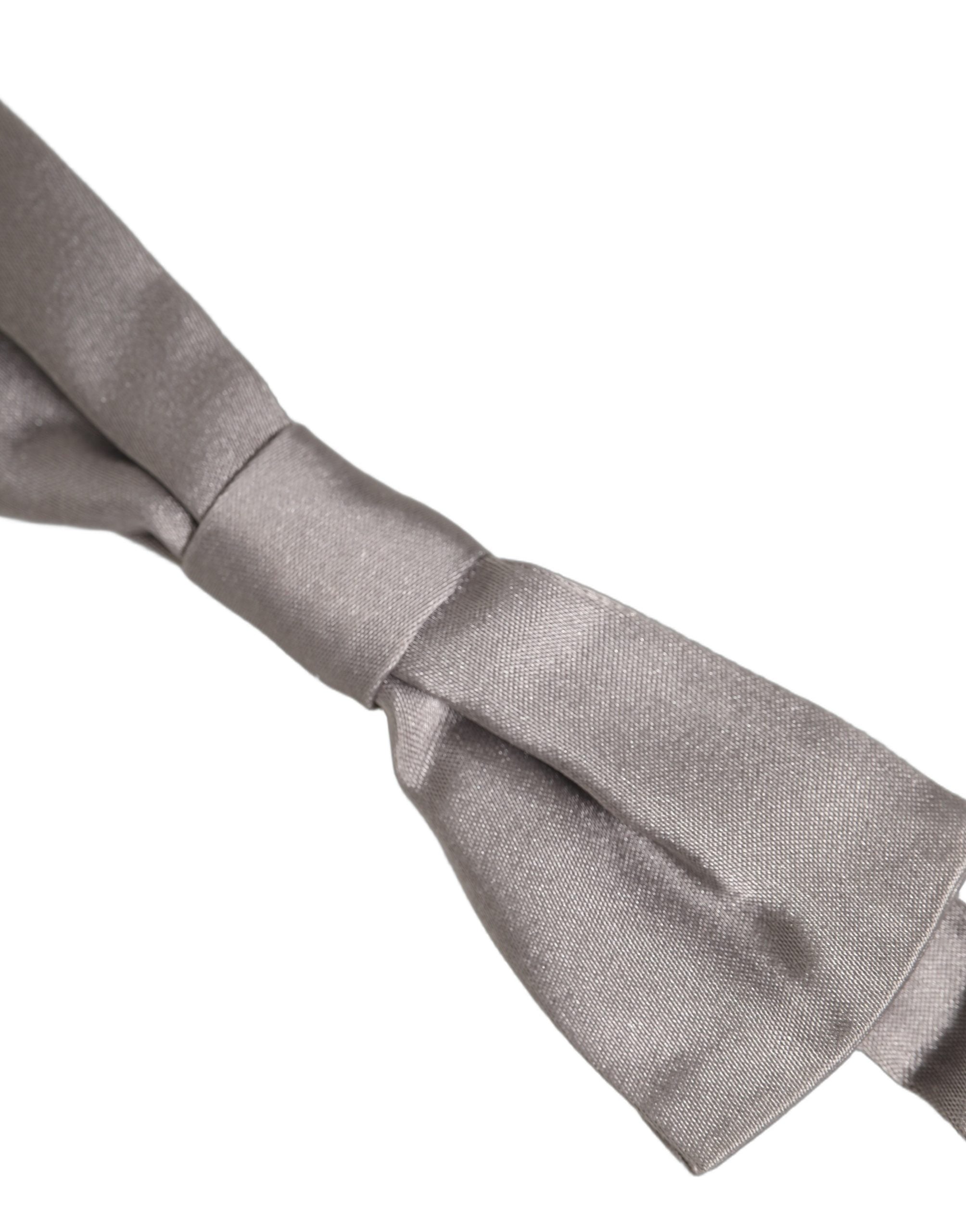 Dolce & Gabbana Silk Bow Tie - Timeless Elegance Redefined