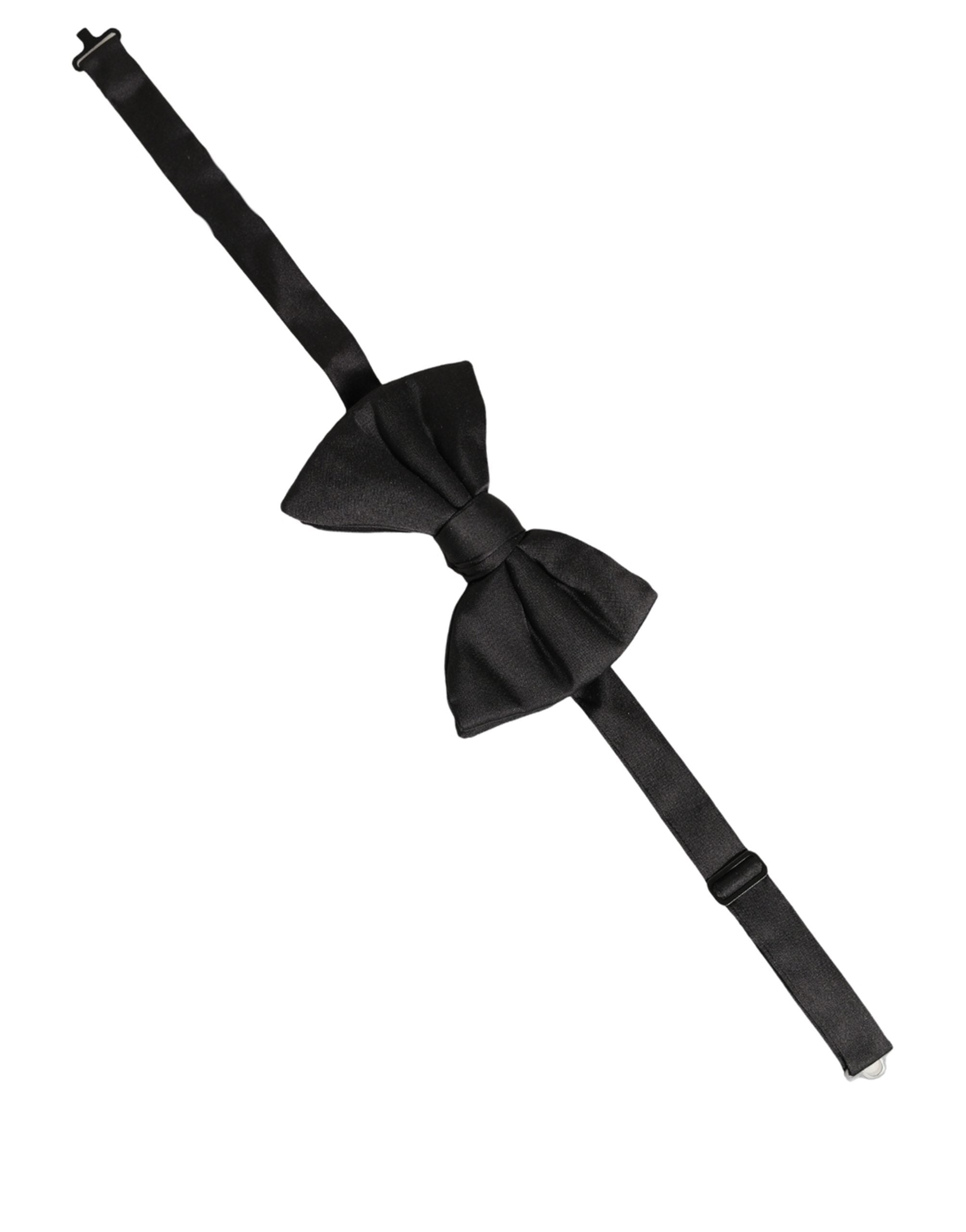 Dolce & Gabbana Silk Bow Tie - Timeless Elegance for All Occasions