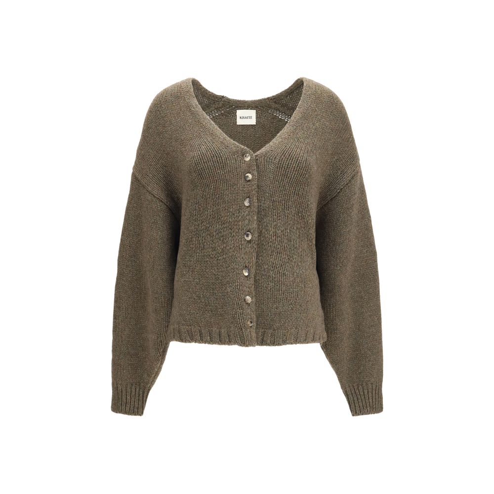 Khaite Bicolor Cashmere Cardigan - Timeless Luxury Redefined