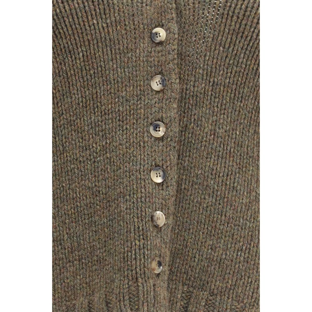 Khaite Bicolor Cashmere Cardigan - Timeless Luxury Redefined