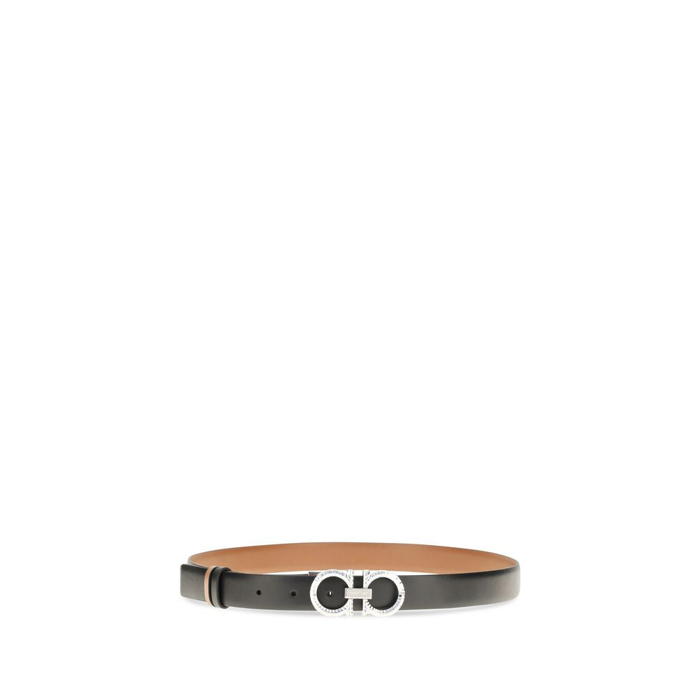 Ferragamo Multicolor Calf Leather Belt - Timeless Luxury Accessory