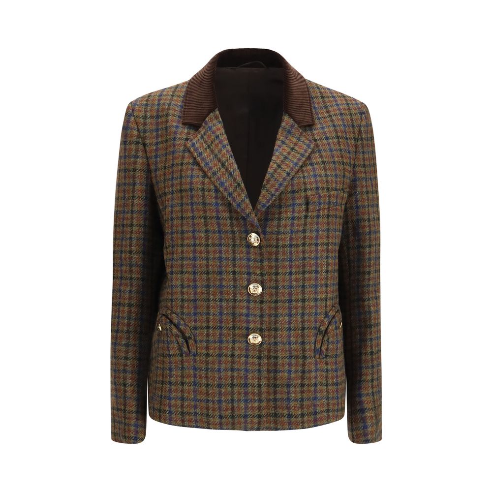 Blazé Milano Multicolor Wool Blazer - Timeless Italian Luxury