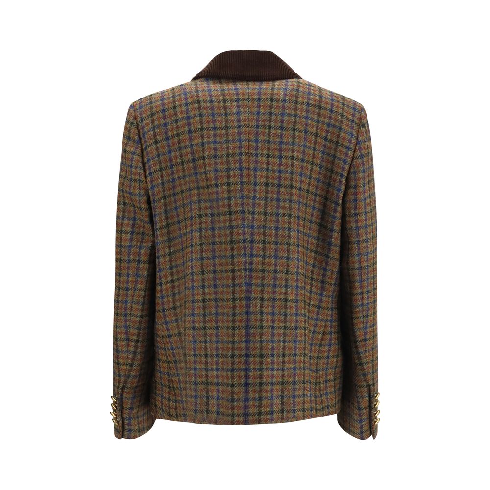 Blazé Milano Multicolor Wool Oves Aries Blazer - Italian Luxury