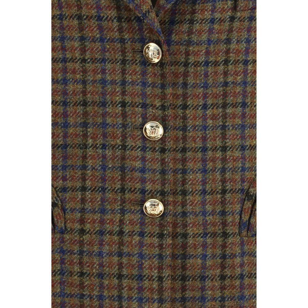 Blazé Milano Multicolor Wool Blazer - Timeless Italian Luxury