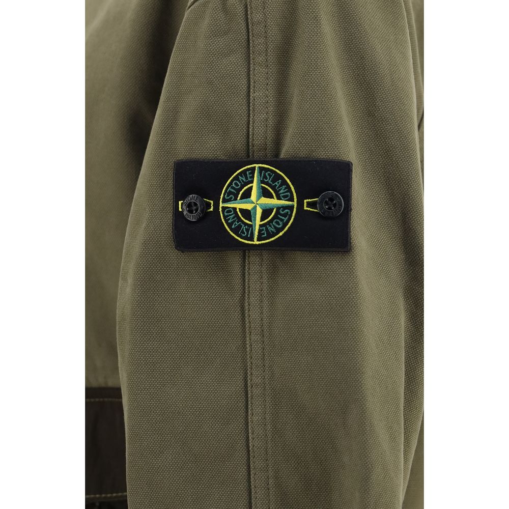 Stone Island Bicolor Cotton Shell Jacket - Modern Luxury Outerwear