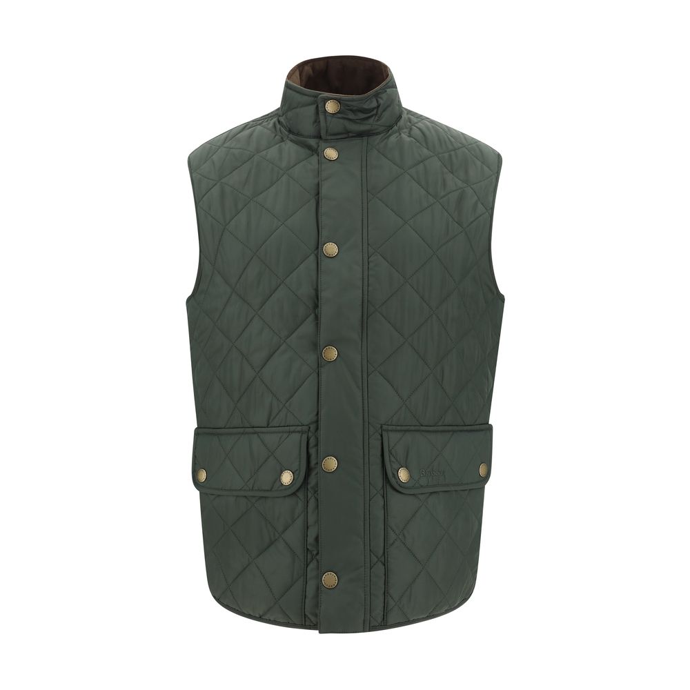 Barbour Green Polyamide Sleeveless Jacket - NEW LOWERDALE GILET